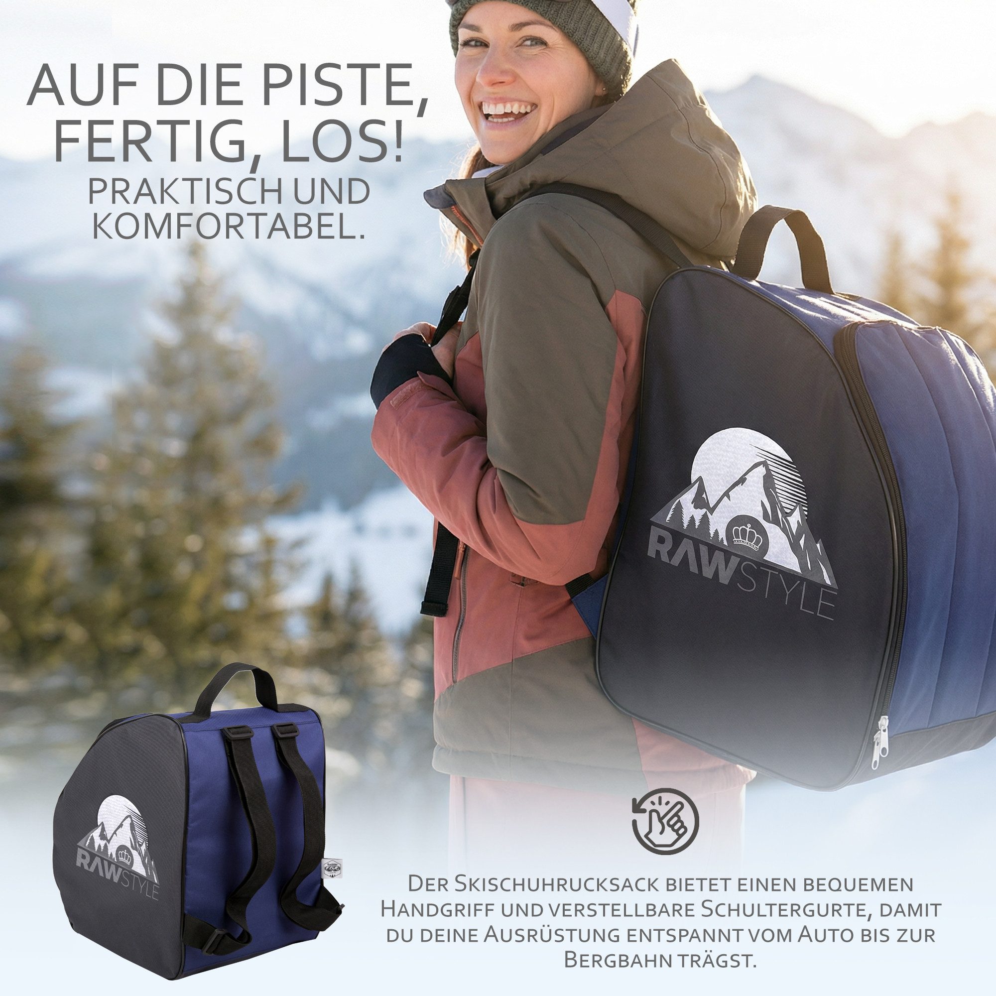 BambiniWelt by Rafael K. Skitasche Skischuhtasche Skischuh-Rucksack wasserd günstig online kaufen