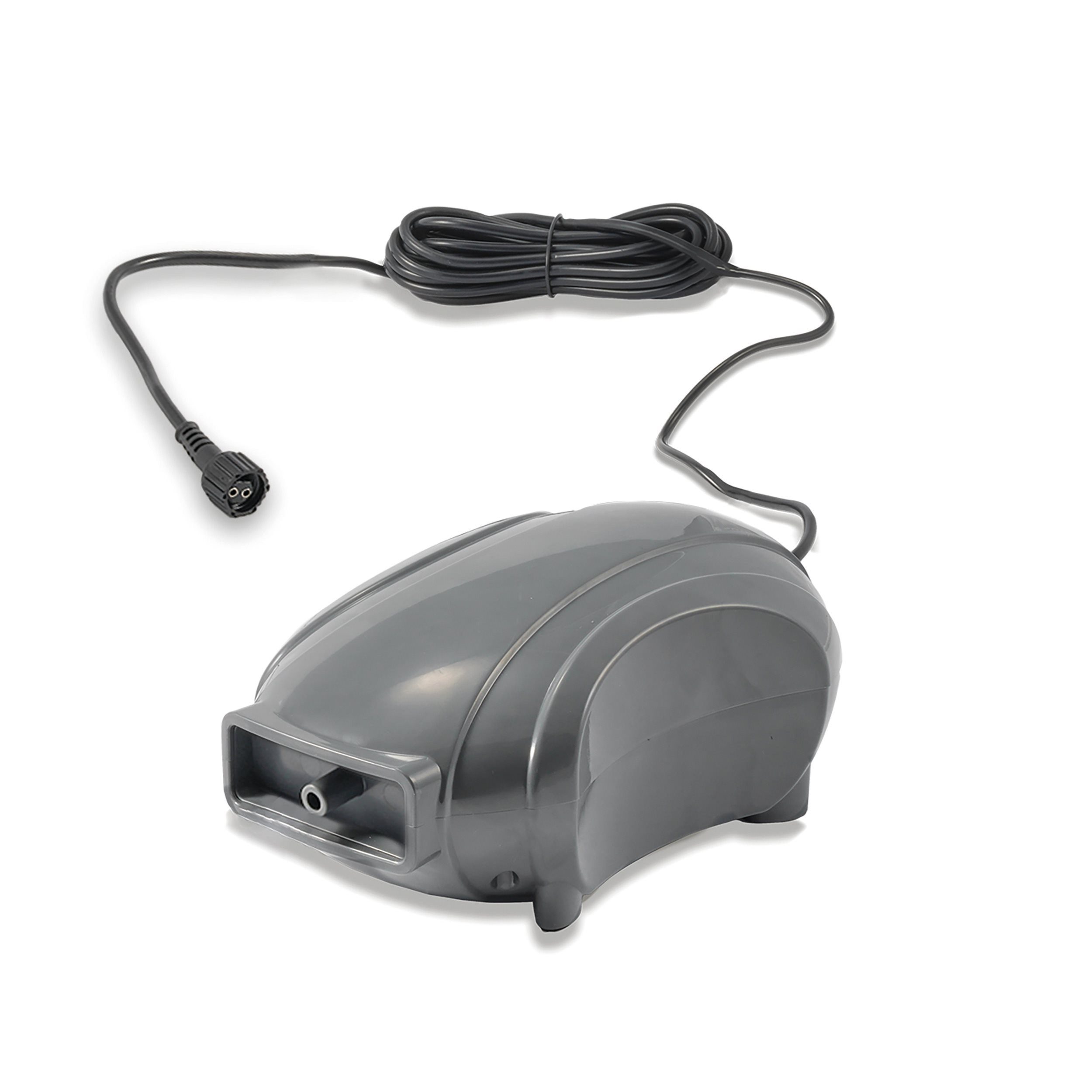 esotec Teichbelüfter Solar Belüfterpumpe Power Stone, 500l/h 12-18V/DC Ersatzpumpe 101898, (Komplettset)