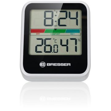 BRESSER Hygrometer Climate Monitor Thermo- / Hygrometer DCF 3er-Set