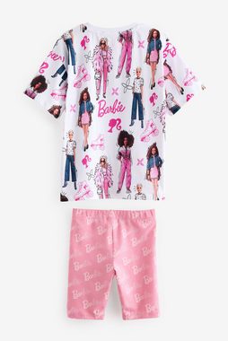 Next Pyjama Lizenzierter, kurzer Barbie Schlafanzug (2 tlg)