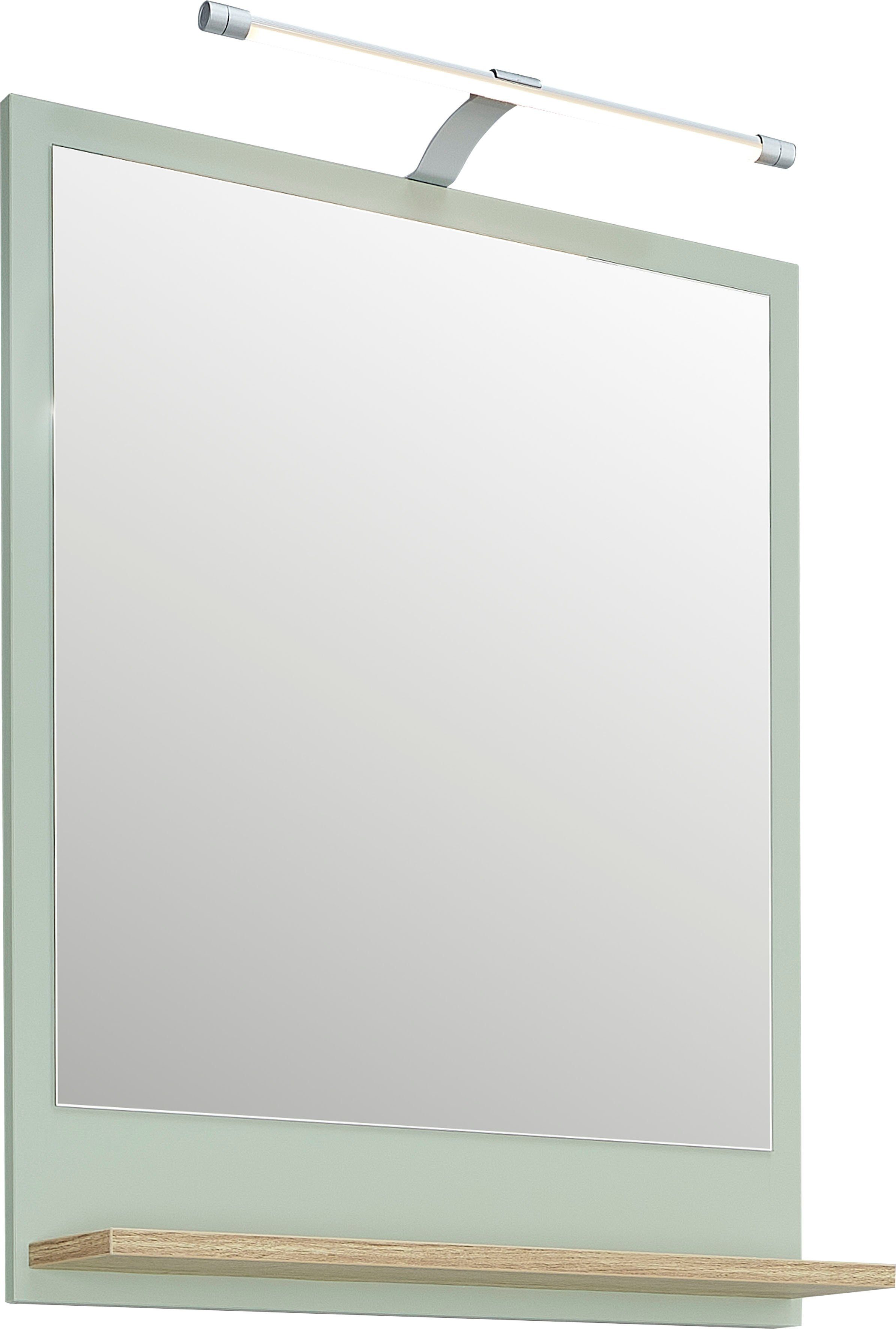 PELIPAL LED Spiegelleuchte »Quickset 963«, Breite 40 cm, Lichtfarbe kaltweiß, Aufbauleuchte silberfarben-HomeTrends