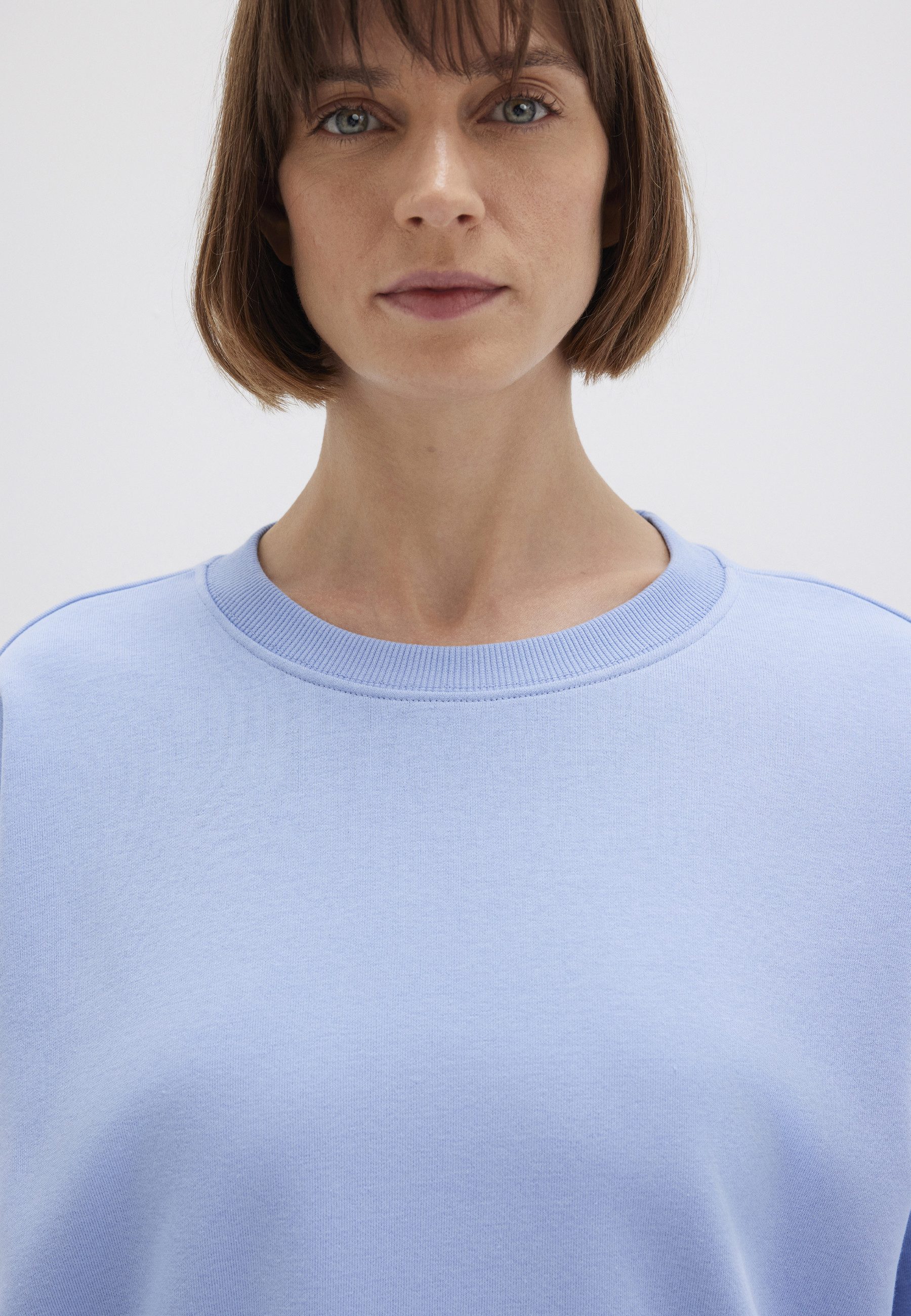 Mavi Rundhalspullover CREW NECK SWEATSHIRT Sweatshirt cropped