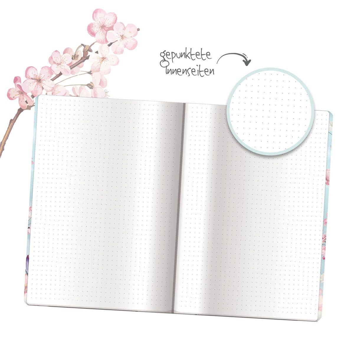 Trötsch Verlag Tagebuch TRÖTSCH Tagebuch Spring mit Zahlenschloss