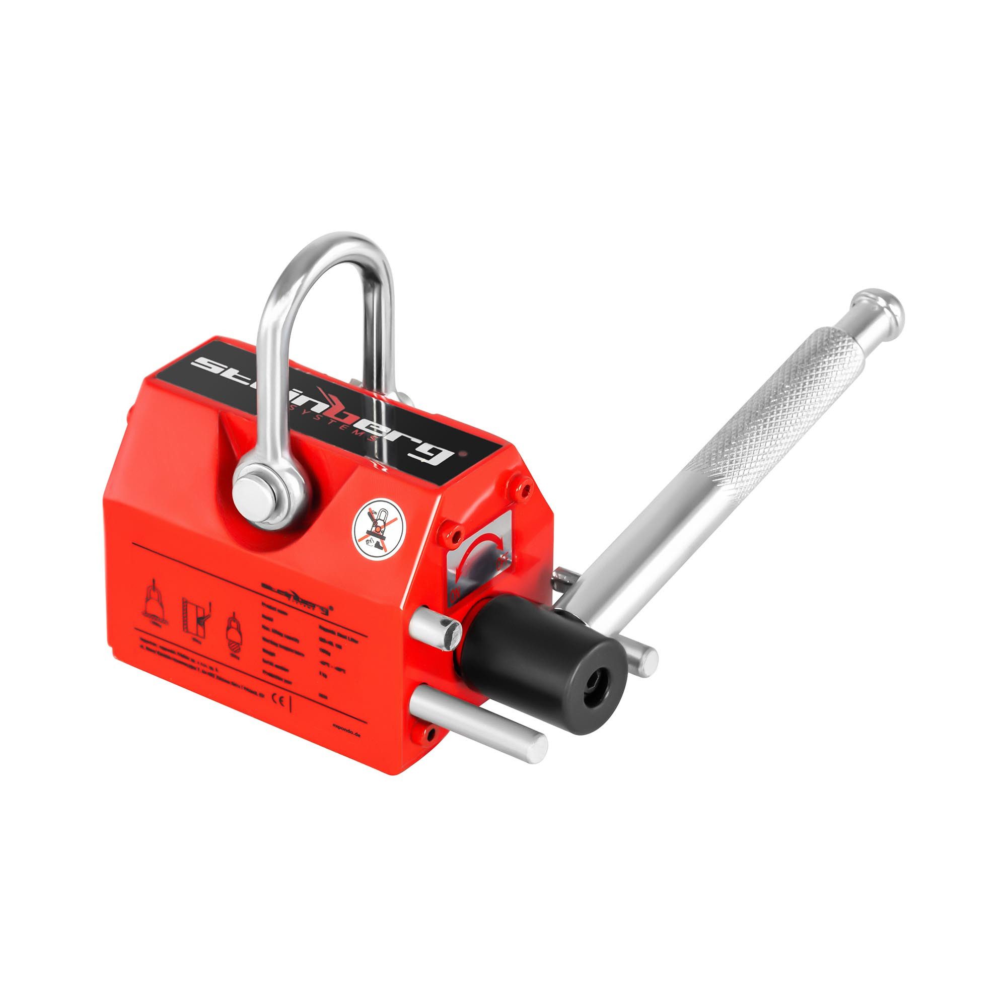 Steinberg Systems Materialheber 100 kg HubMagnet 0,1 T HebeMagnet Lasthebemagnet Neodym Magnetheber, verschiedene Produktvarianten