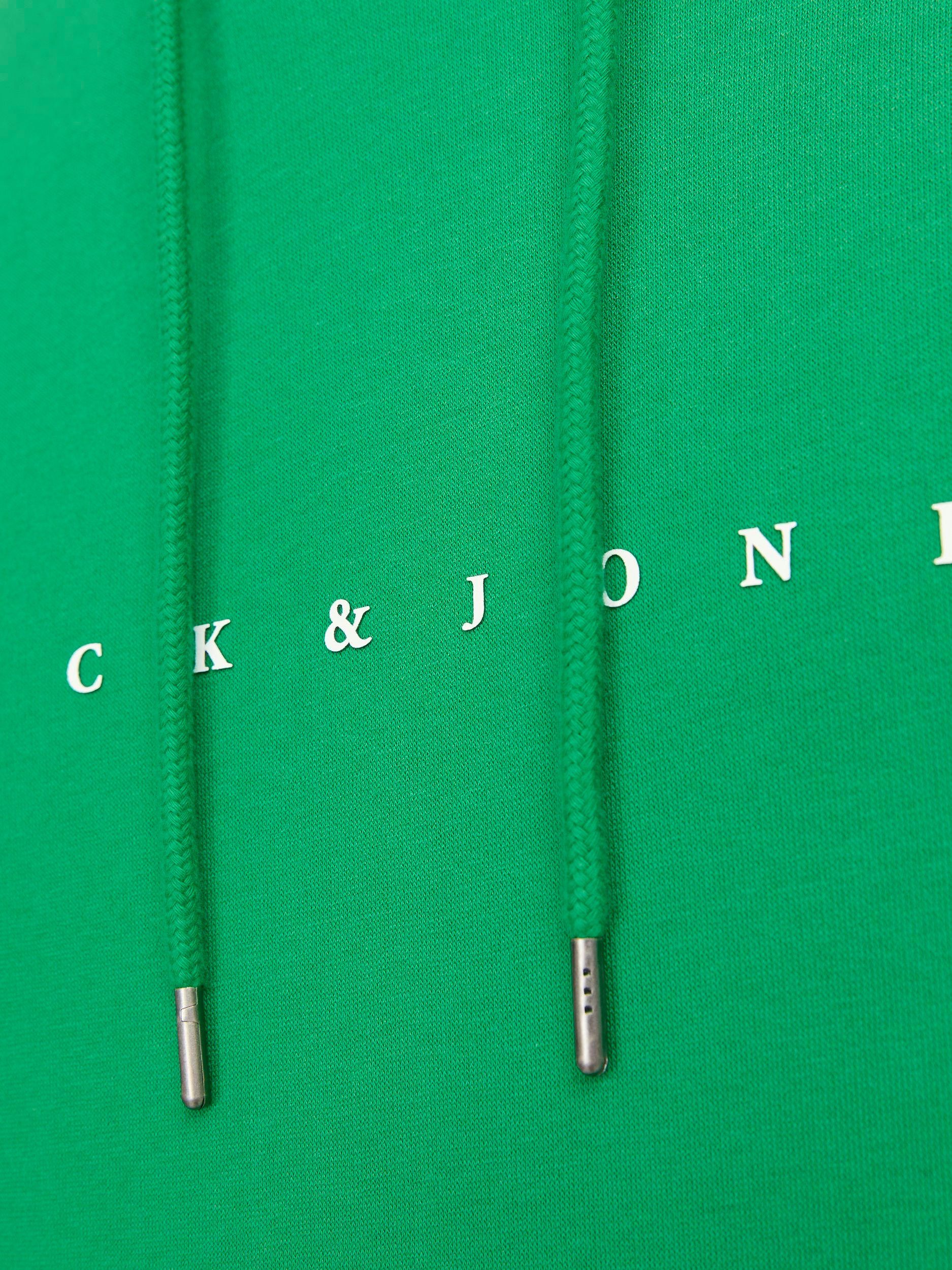 Jack JJESTAR JJ NOOS green bee & Jones HOOD SWEAT Kapuzensweatshirt