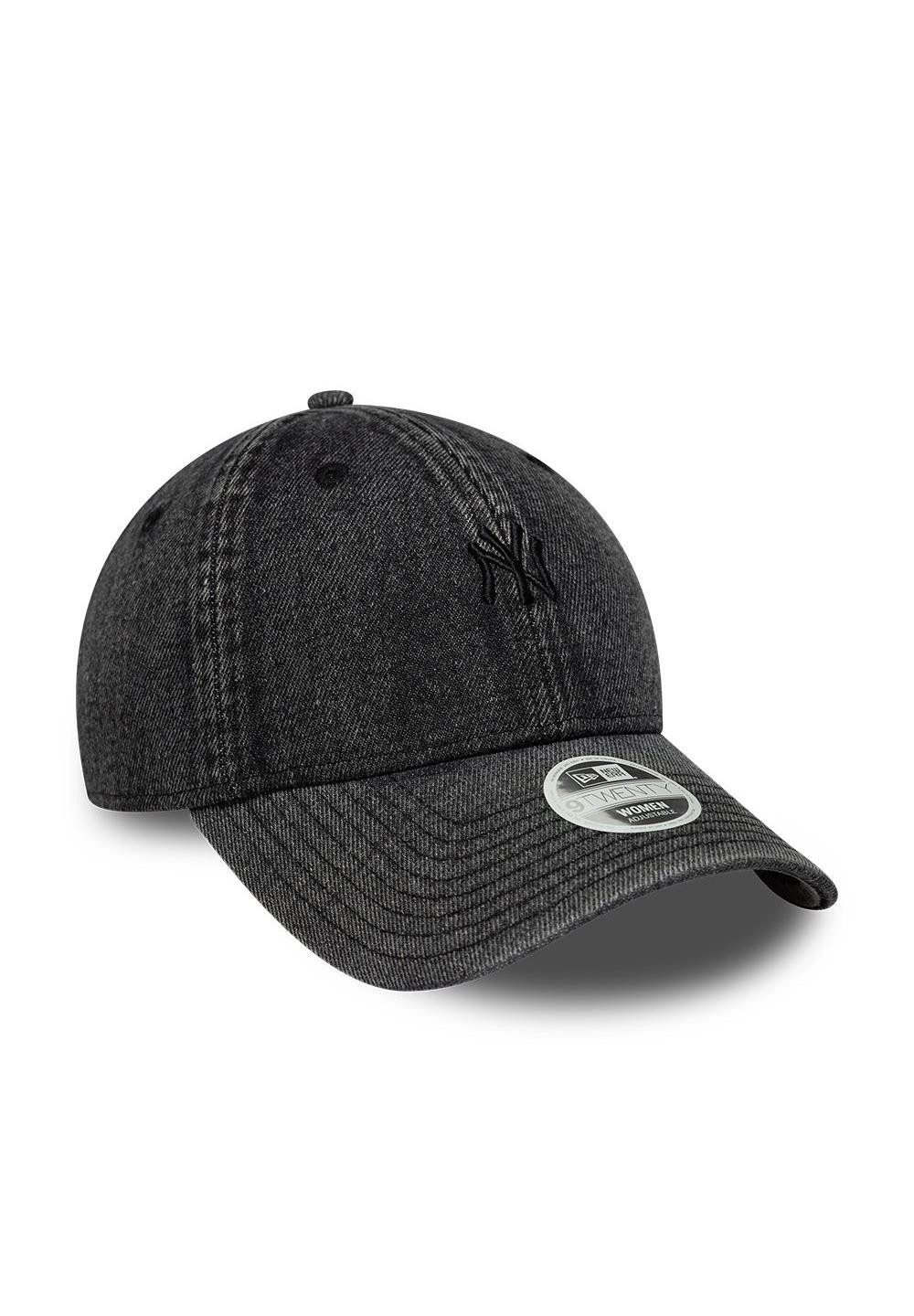 New Era Baseball Cap New York Yankees New Era Denim 9Twenty Women Cap Schwarz (1-St)