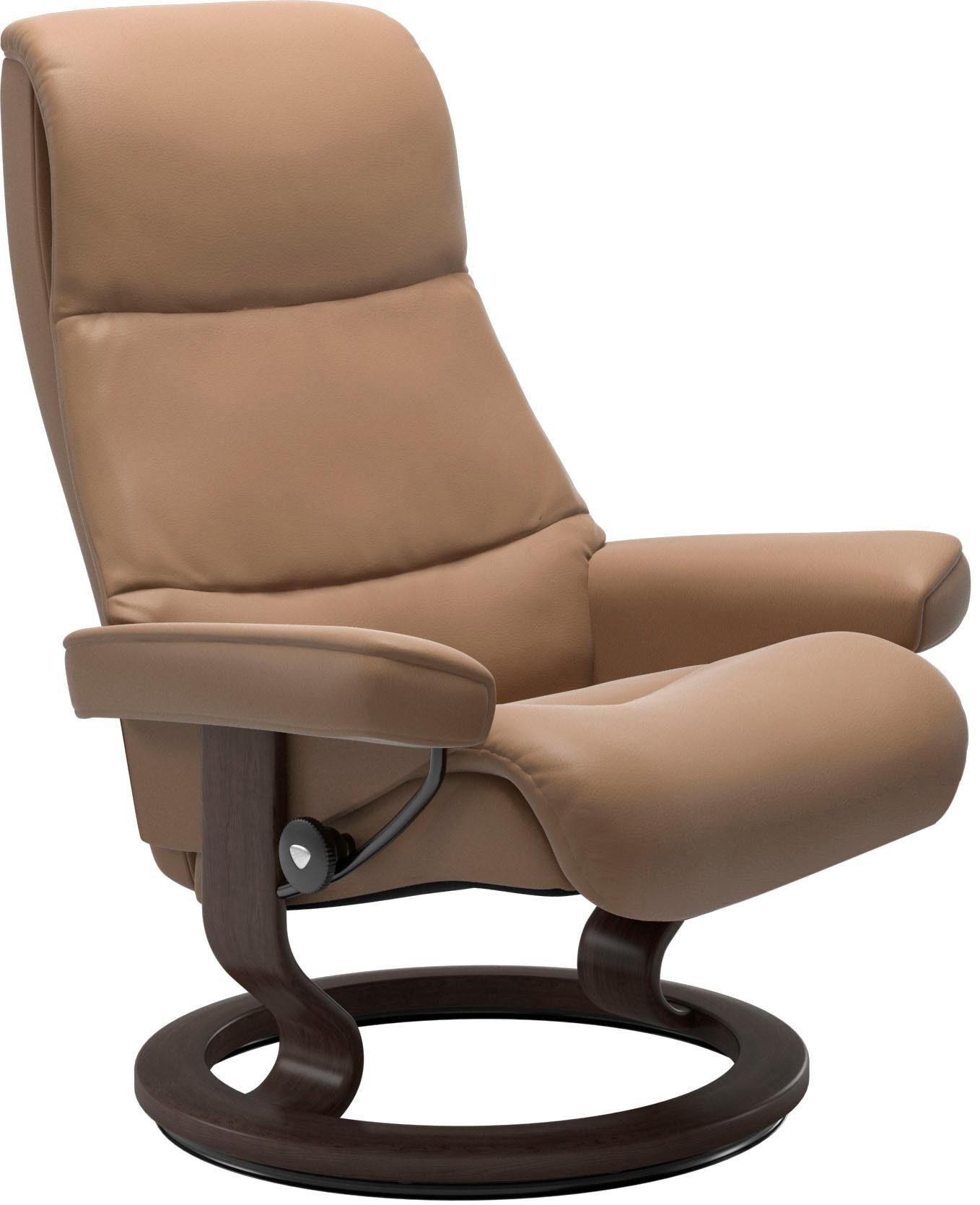 mit View Relaxsessel L,Gestell (Set, Base, Hocker), mit Wenge Relaxsessel Classic Größe Stressless®