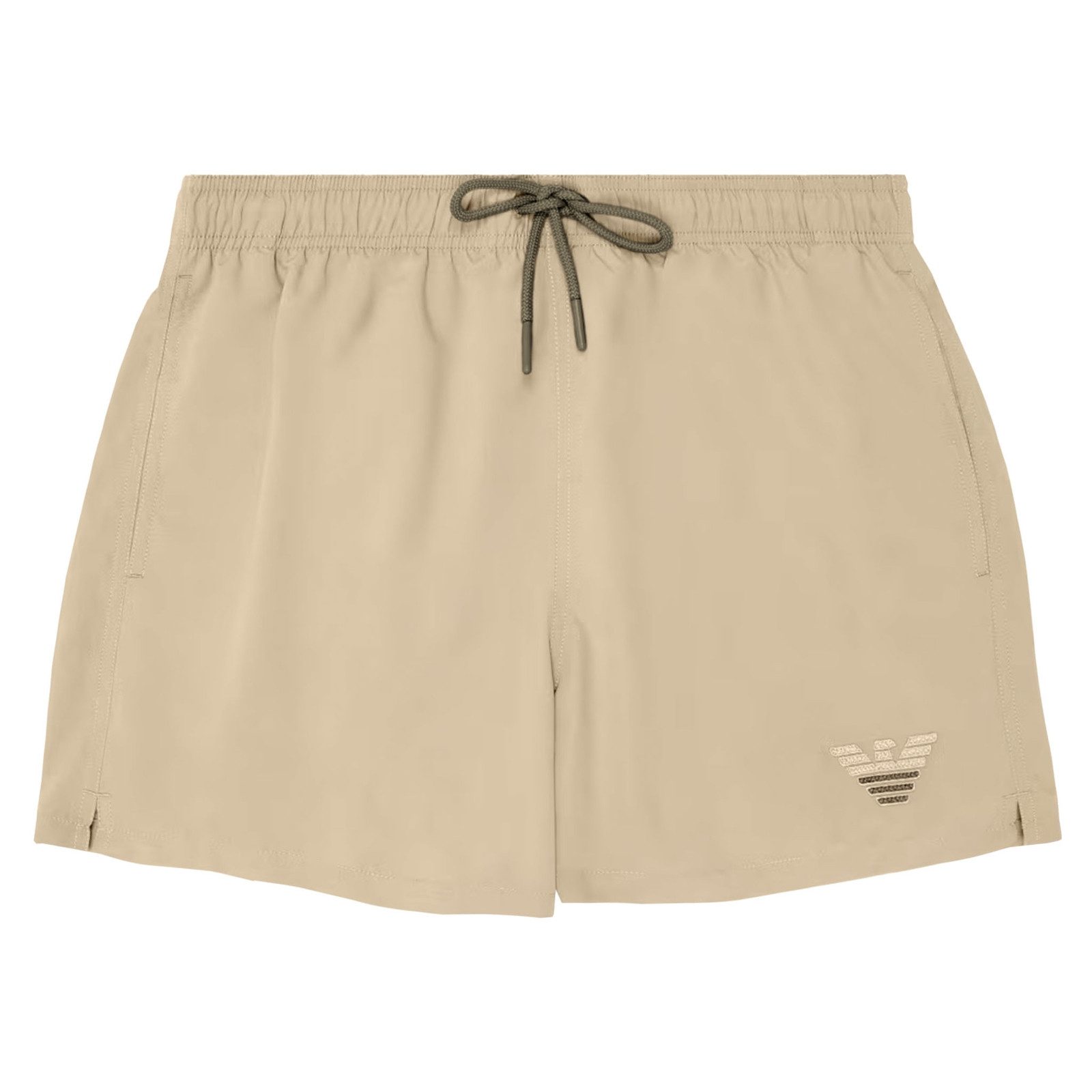 Emporio Armani Badeshorts Boxer Beachwear mit zweifarbiger Adler-Stickerei günstig online kaufen
