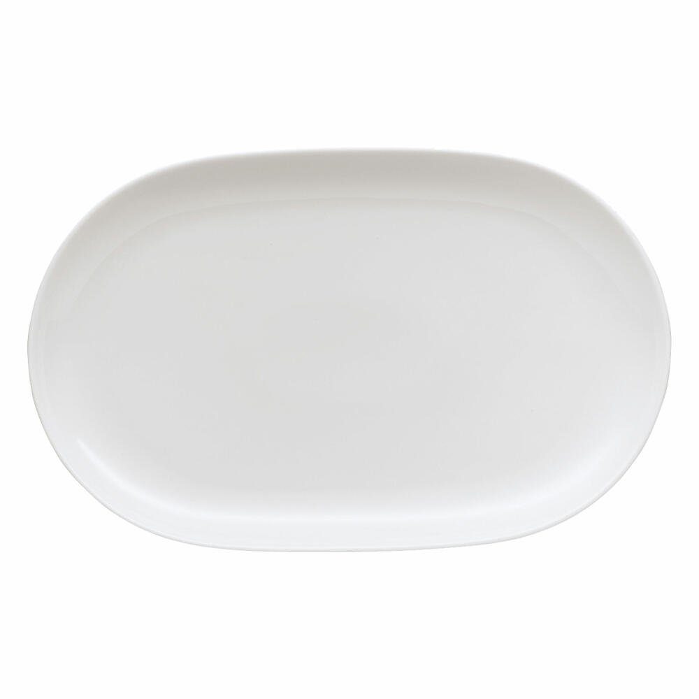 ARZBERG Servierplatte Cucina Platte Oval Bianca, 32 cm, Porzellan