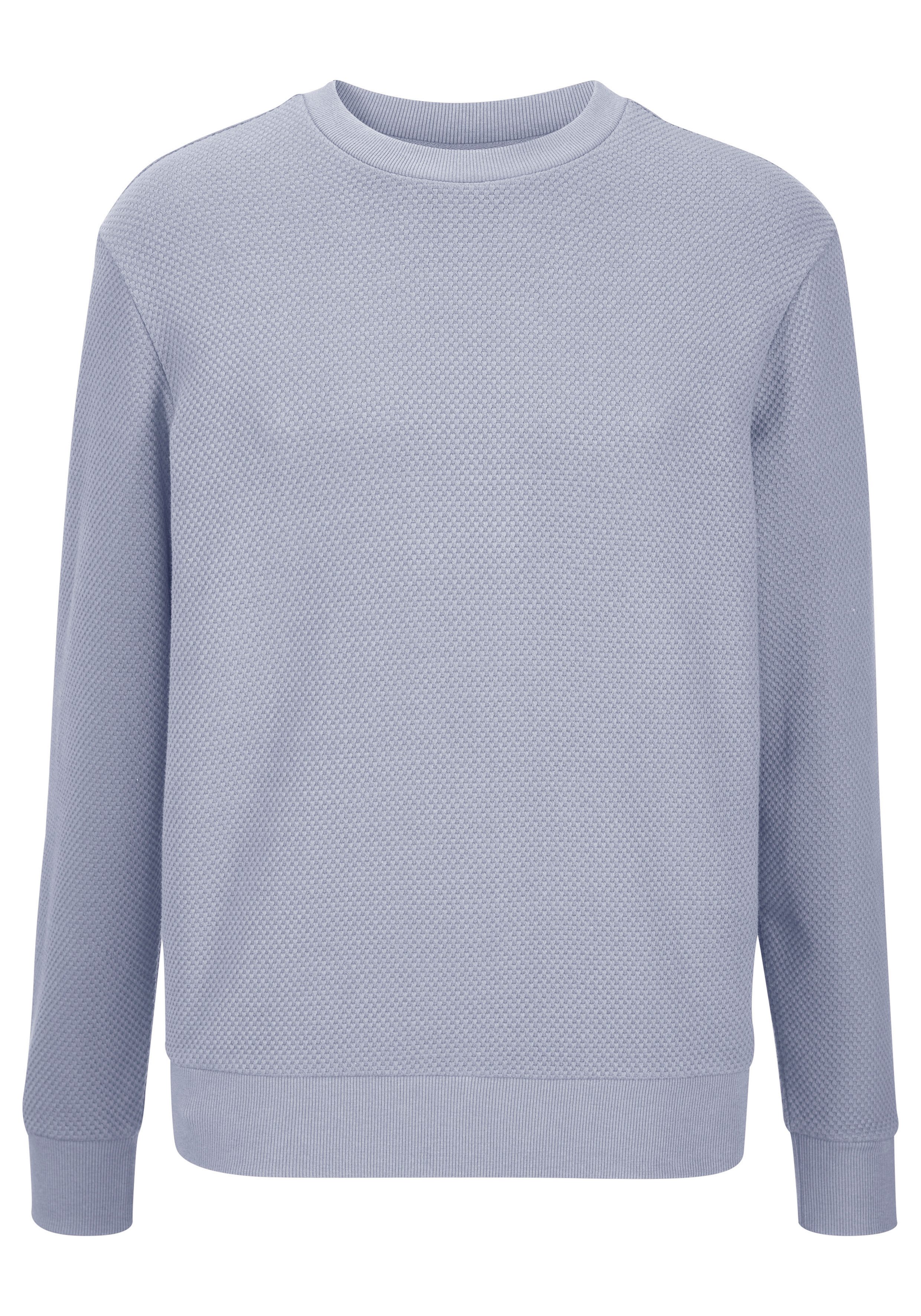 John Devin Sweatshirt Pullover aus Struktur-Qualität. € 29,99