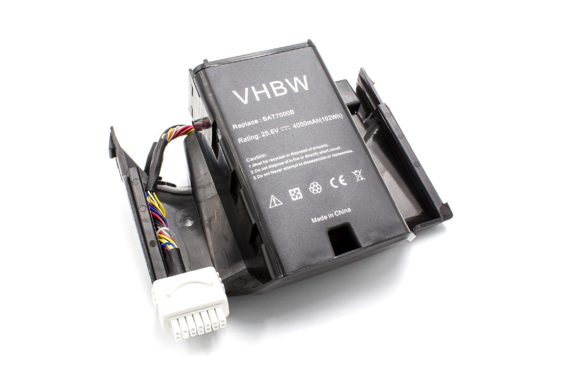 vhbw kompatibel mit Robomow City MC-Serie, MC800 Akku Li-Ion 4000 mAh (25,6 V)