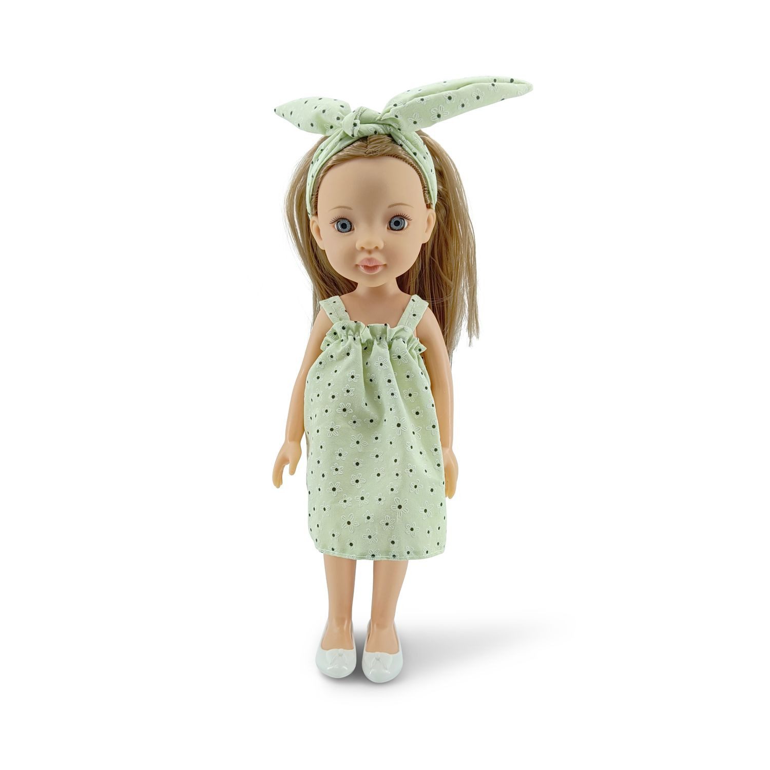 Moni Anziehpuppe Kinderpuppe 33 cm Pretty Doll, Kleidung Haare Schuhe beweg günstig online kaufen