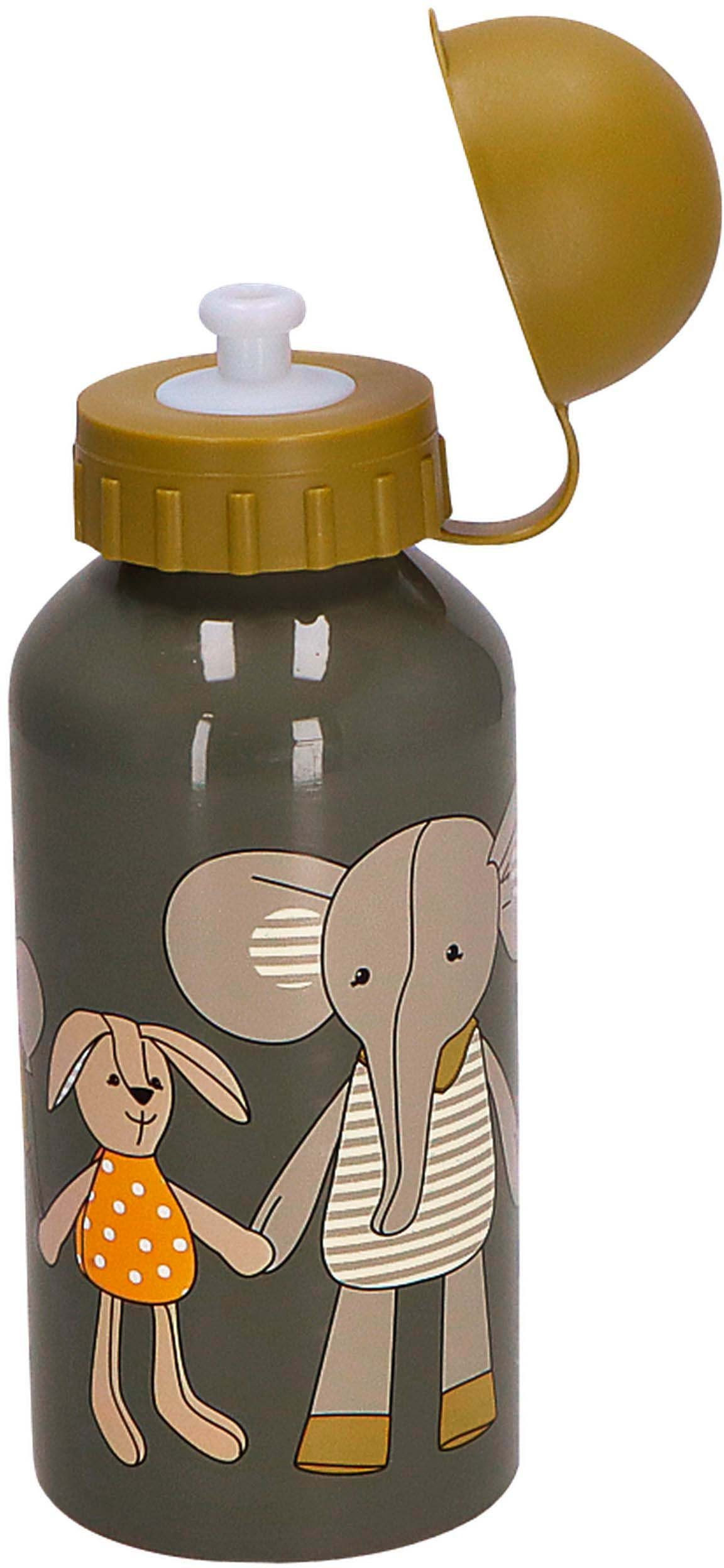 Sterntaler® Trinkflasche Elefant für Kinder Eddy und Hase Happy