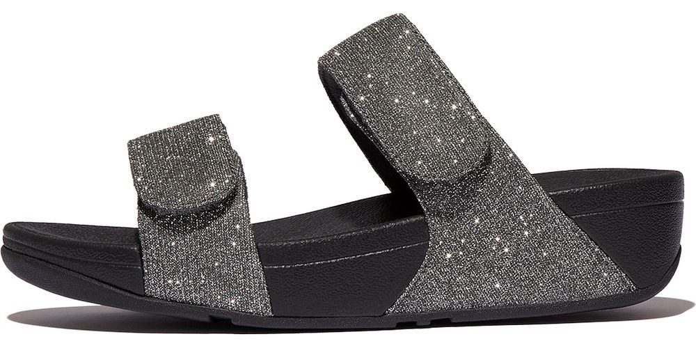 Fitflop Lulu Adjustable Shimmerlux Slides Sandale günstig online kaufen