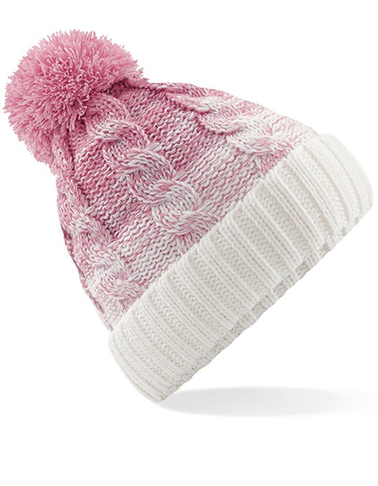 Goodman Design Bommelmütze Damen Winter Strickmütze Pompon Beanie innen gefüttert