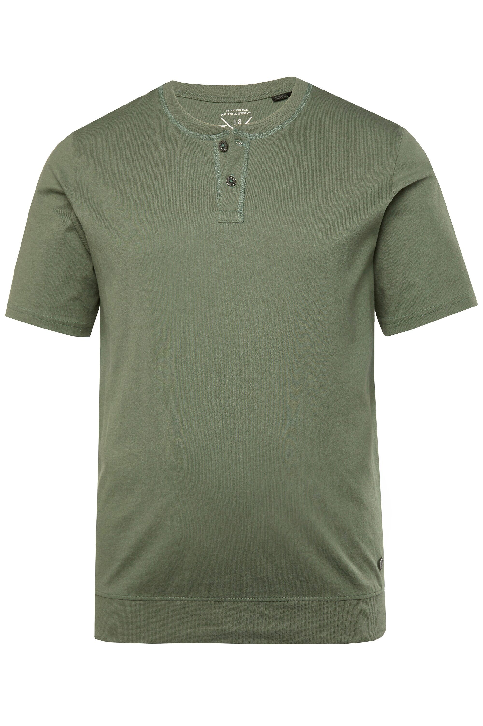 JP1880 T-Shirt Henley Bauchfit Halbarm Rundhals günstig online kaufen