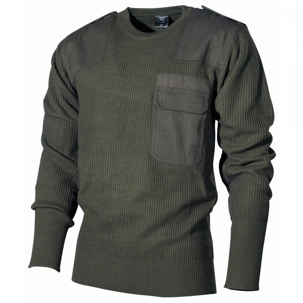 MFH Troyer BW Pullover mit Brusttasche - Freizeitkleidung von MFH