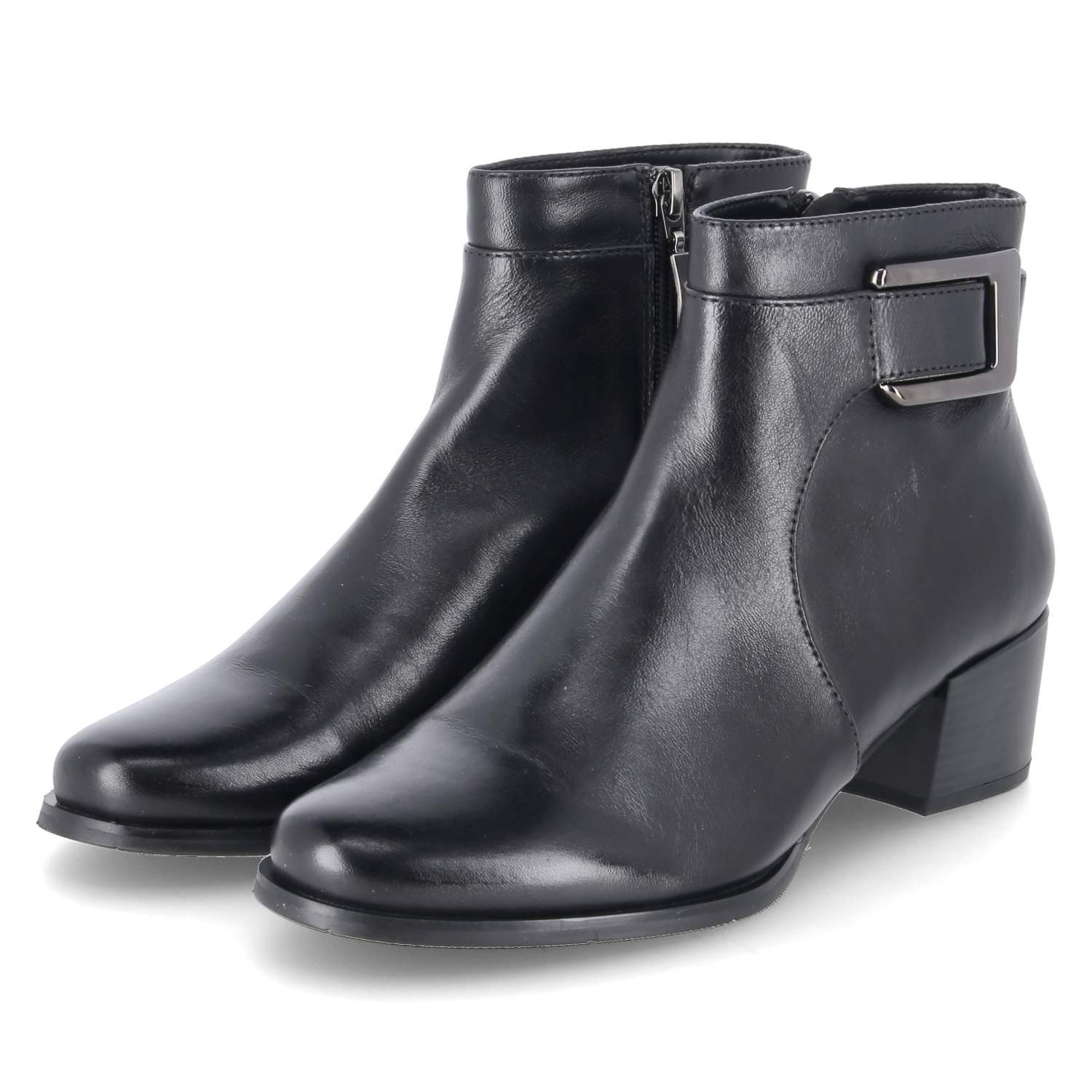 Kaerlek Jolene 27/2695 Black Damen Glattleder black Schlupfstiefel
