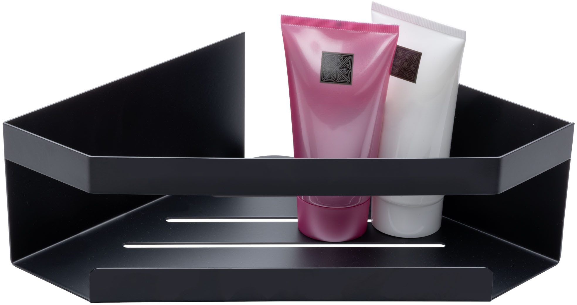 SCHÖNER WOHNEN-Kollektion Eckregal »Meleto«, Eckablage aus Edelstahl fürs B günstig online kaufen