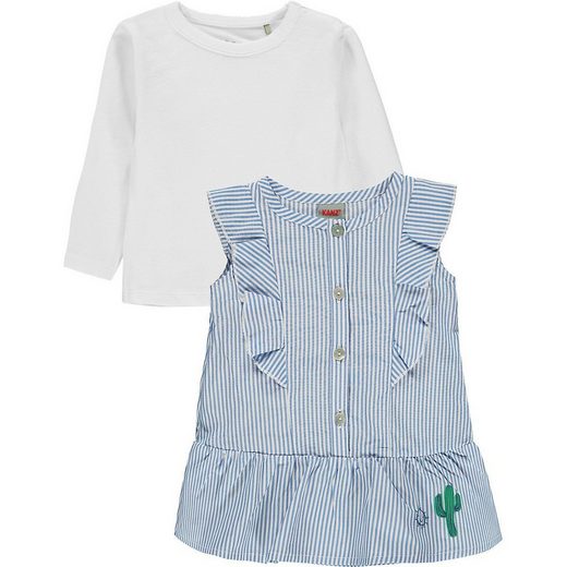 Kanz A-Linien-Kleid »Baby Set Kleid + T-Shirt für Mädchen«