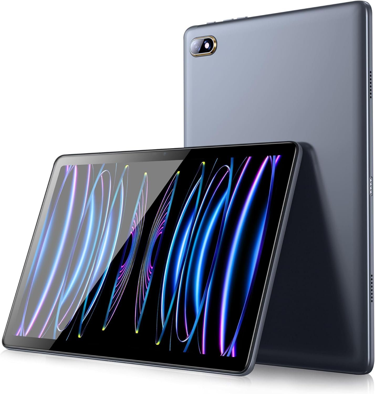 Veidoo Tablet (10", 128 GB, Android 12, IPS Display Octa-Core Prozessor, WiFi 6, Tablet mit 2,5D Glas Display)