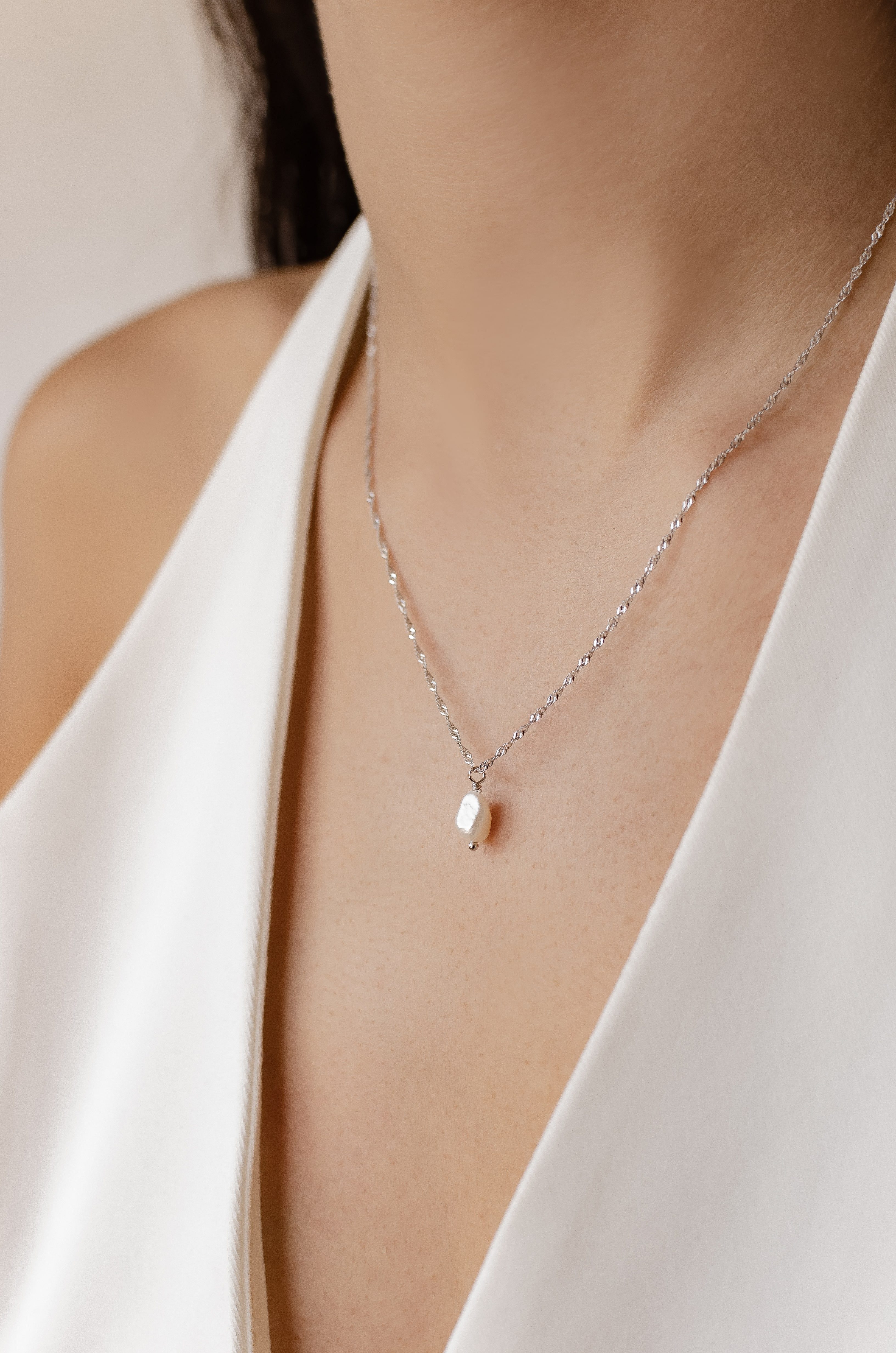 Hey Happiness Kette mit Anhänger Perle günstig online kaufen