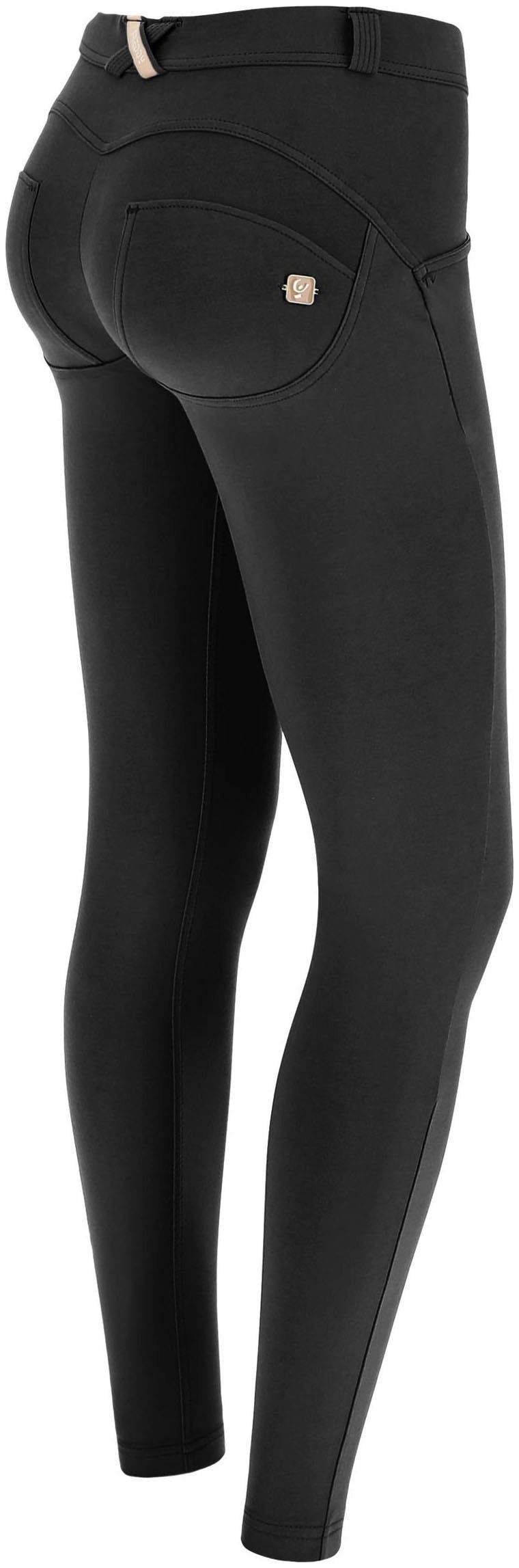 Freddy Jeggings WRUP1RC001ORG mit Elasthan perfekte black die Passform für