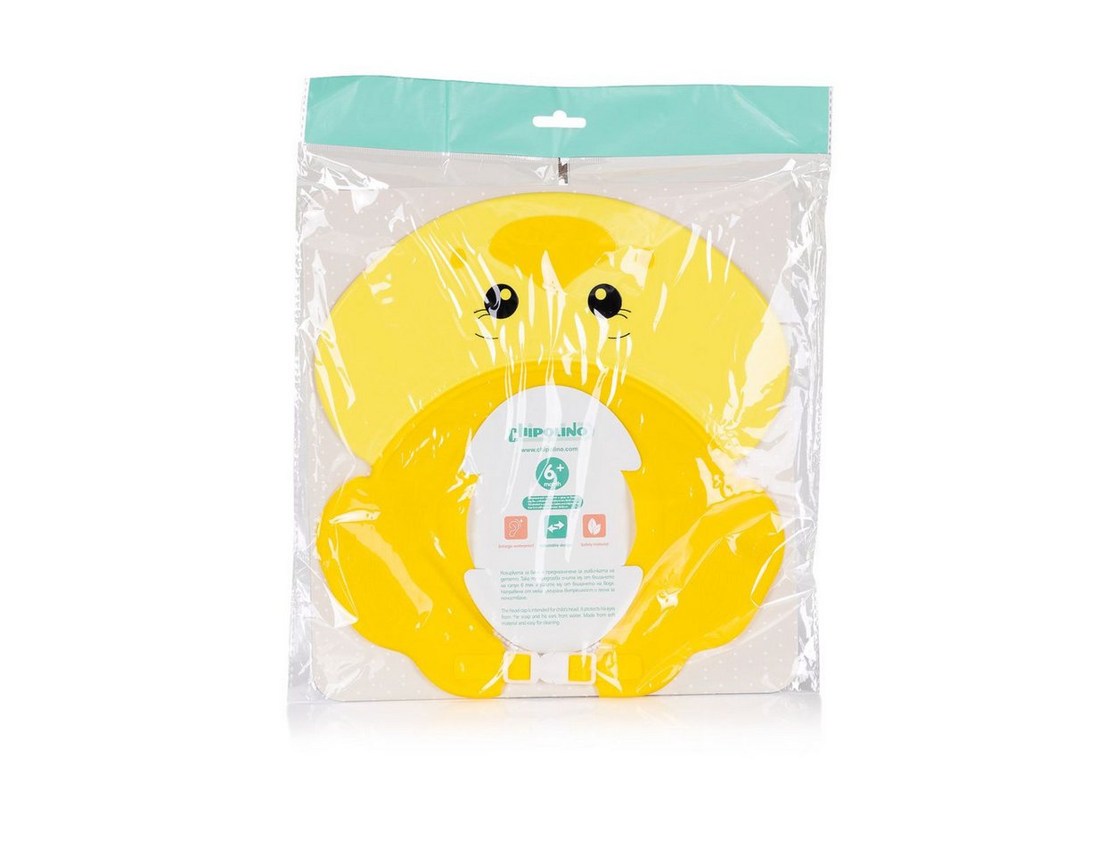 Thumbnail - Chipolino Babybadewanne Baby Badekappe little Duck, (1-tlg), Schwimmhaube, wasserdicht