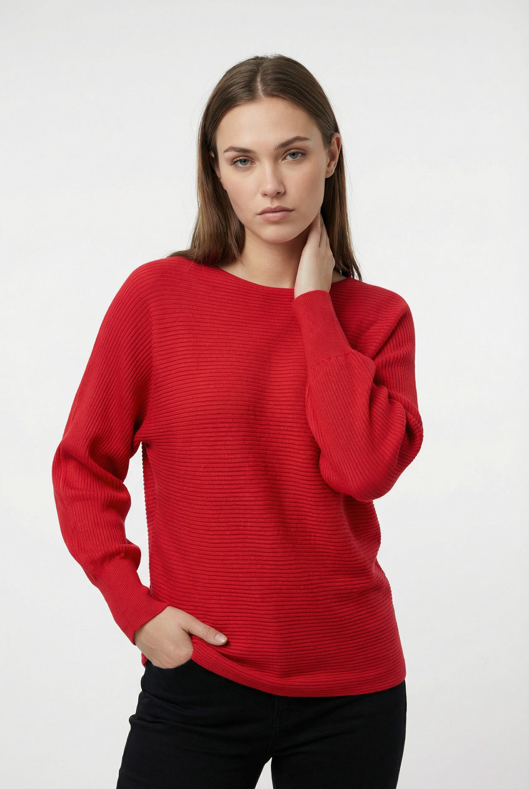 ONLY CARMAKOMA Strickpullover CARNEW ADALINE LIFE L/S PULLOVER KNT Viskosem günstig online kaufen