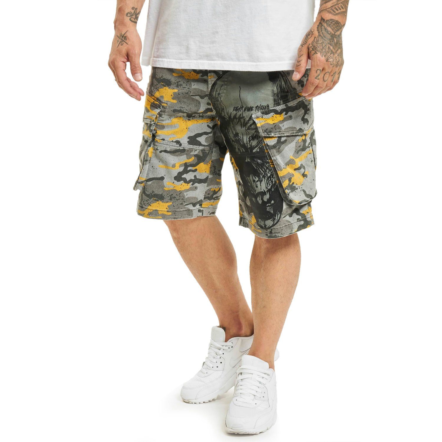 Cargoshorts Knuckle Skull