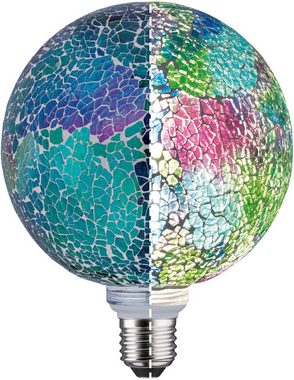 Paulmann LED-Leuchtmittel Miracle Mosaic bunt E27 2700K dimmbar, E27, 1 St., Warmweiß