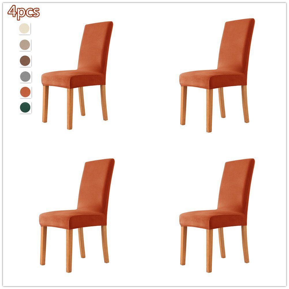 XDeer Stuhlhusse Stuhlhussen,Stretch Stuhlhusse Esszimmerstuhl Hussen, günstig online kaufen