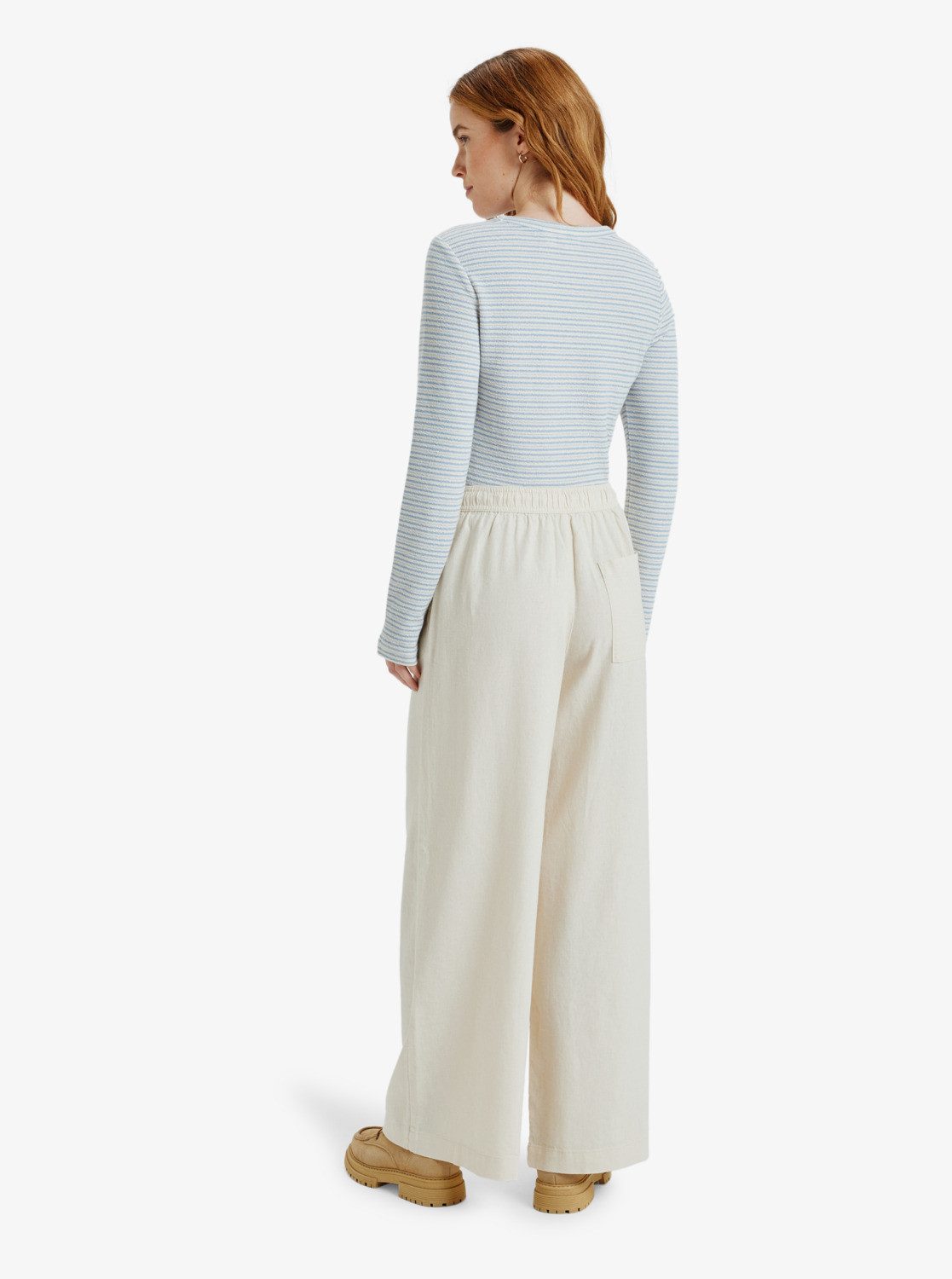 Roxy Strandhose LEKEITIO BREAK MID PANT mit Eingrifftaschen, atmungsaktives Material, gerade Beinform