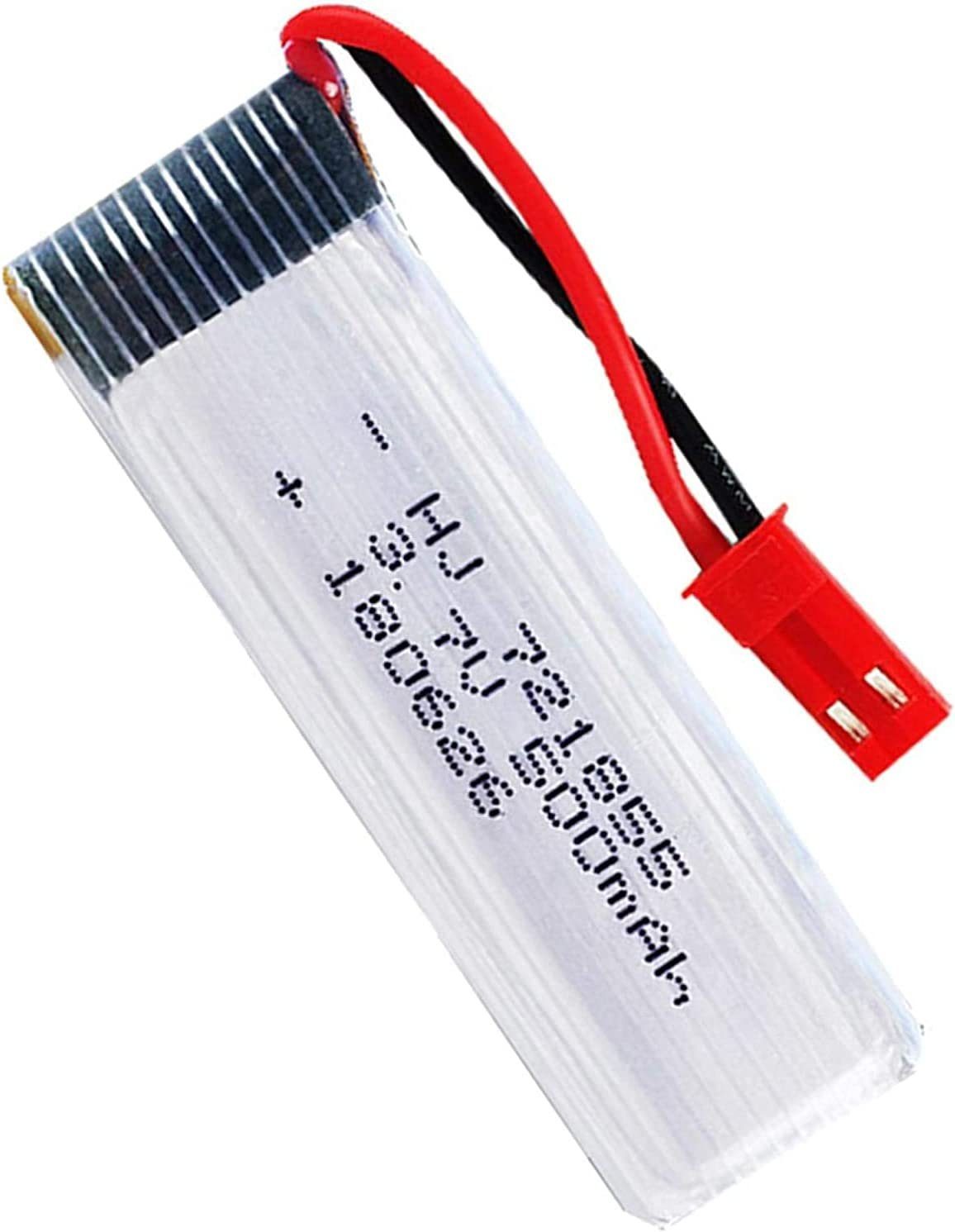 1 Stück Tuning LiPo Akku 500mAh 3,7V, passend für UDI RC U818, Drohnen-Akku