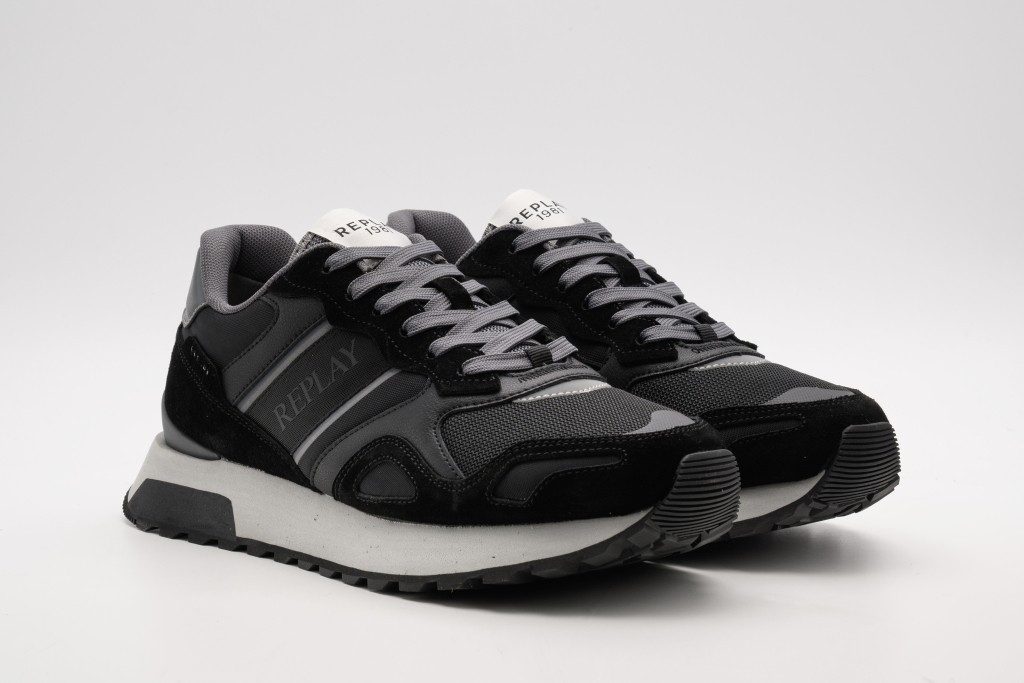 Replay BULLET UNION Sneaker Schnürschuh, Freizeitsneaker, Plateausneaker mit Logoschriftzug