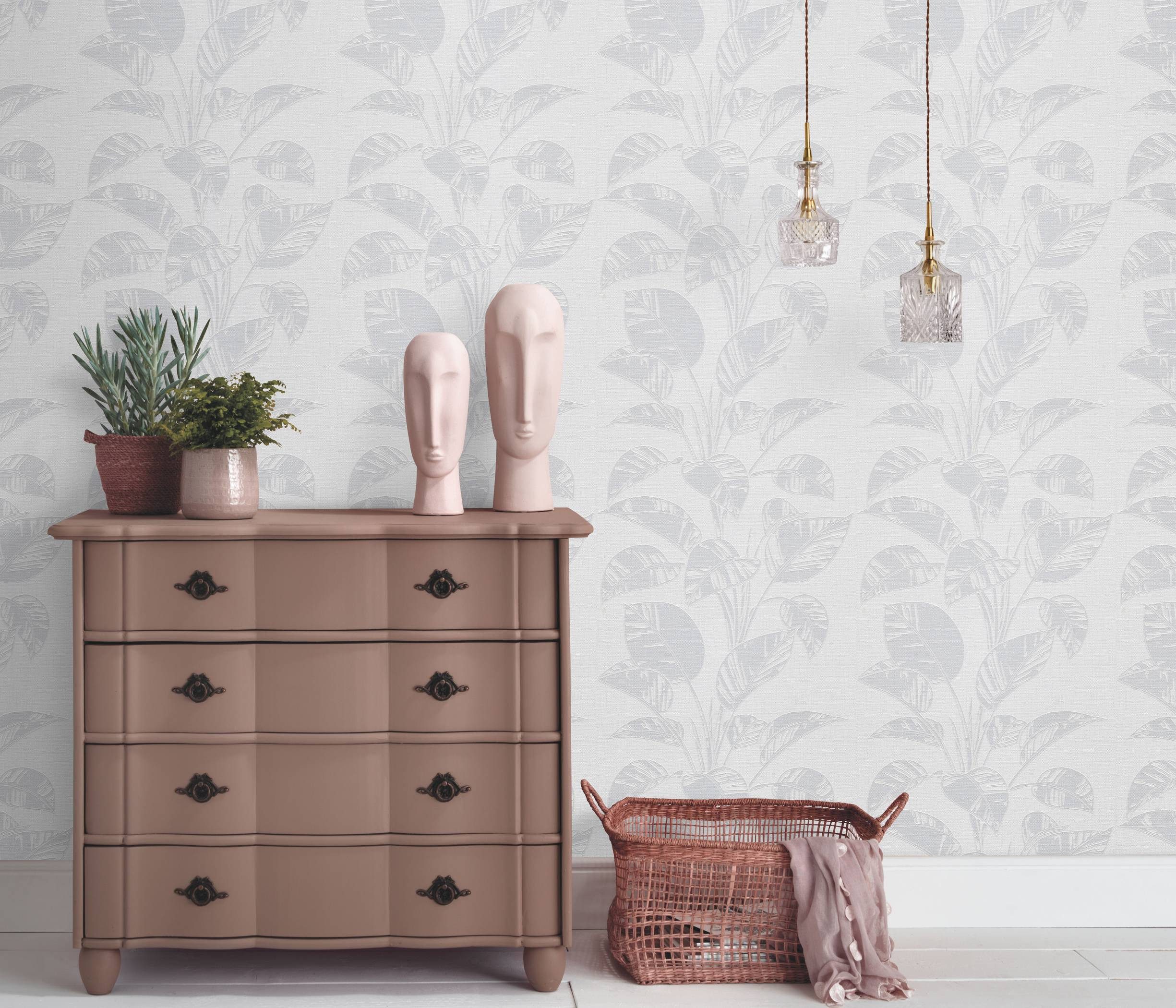 Erismann Strukturtapete 10459-31 Vlies Blumen Floral günstig online kaufen