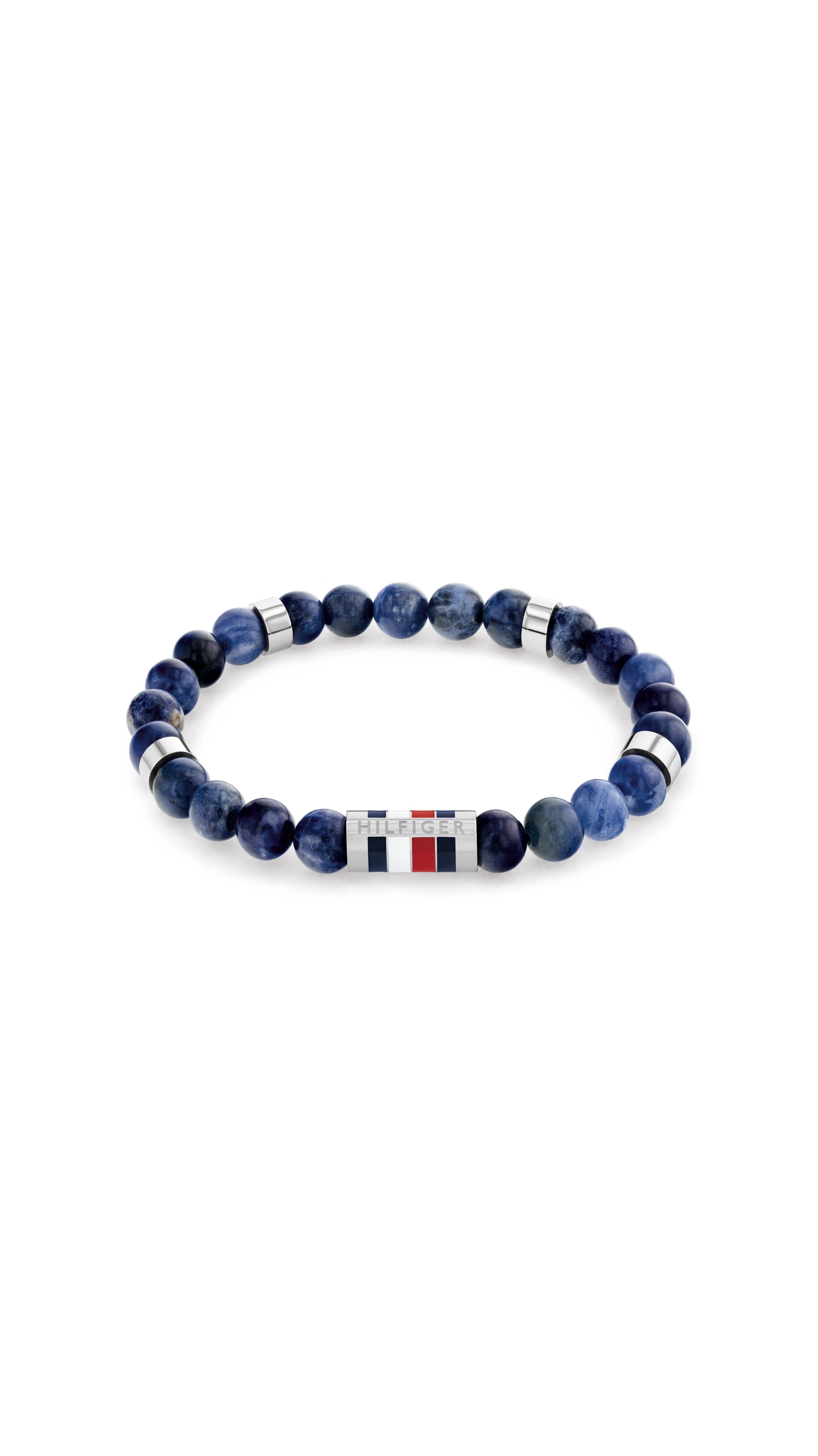 Tommy Hilfiger Armband BEADS, mit Sodalith oder Onyx - Emaille