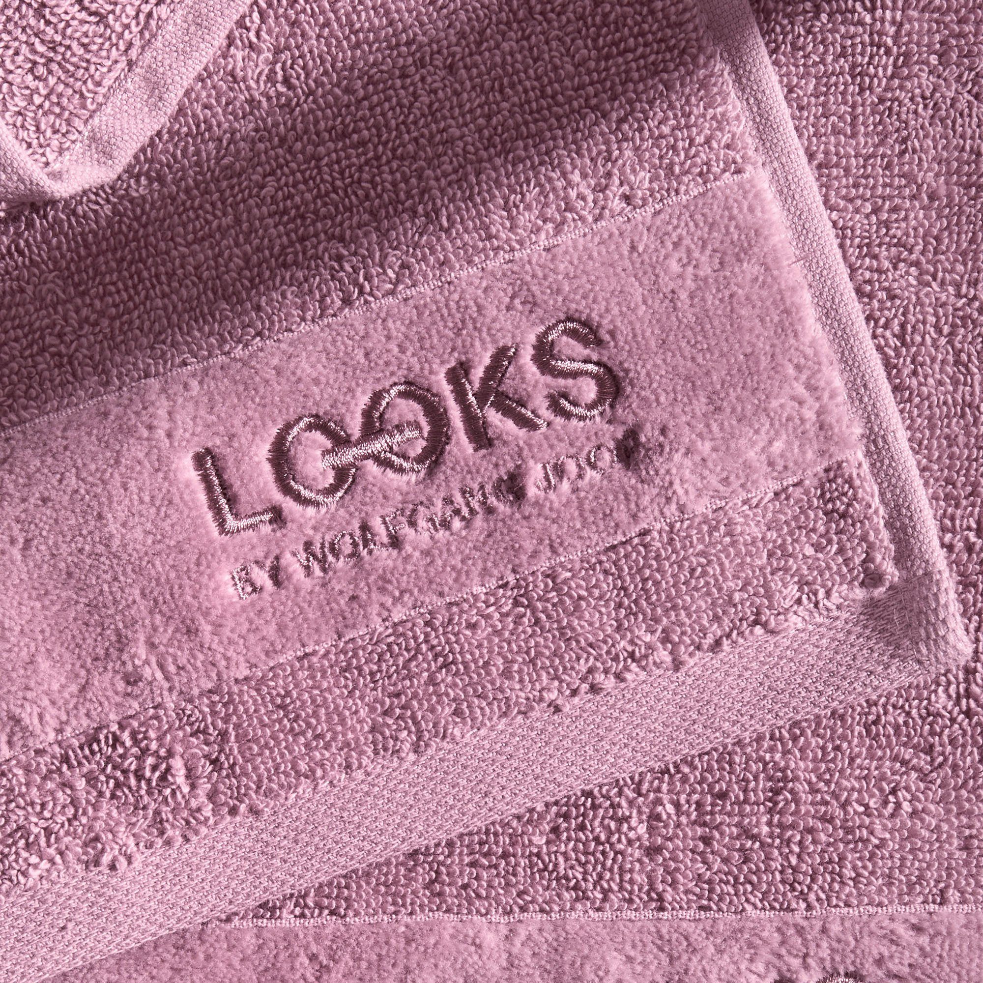 LOOKS by Wolfgang Joop Duschtuch LOOKS, Frottier (1-St), mit Logobestickung – Bild 4 von 5
