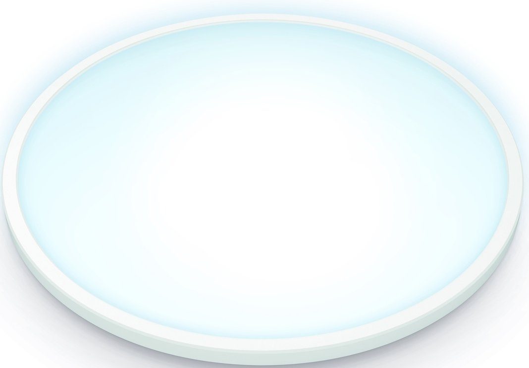 WiZ Deckenleuchte »Super Slim Deckenleuchte Tunable White&Color 14W Weiß«,  LED fest integriert, warmweiß - kaltweiß, erzeugt in Wohnräumen ein  einstellbares warm- oder kaltweißes Licht