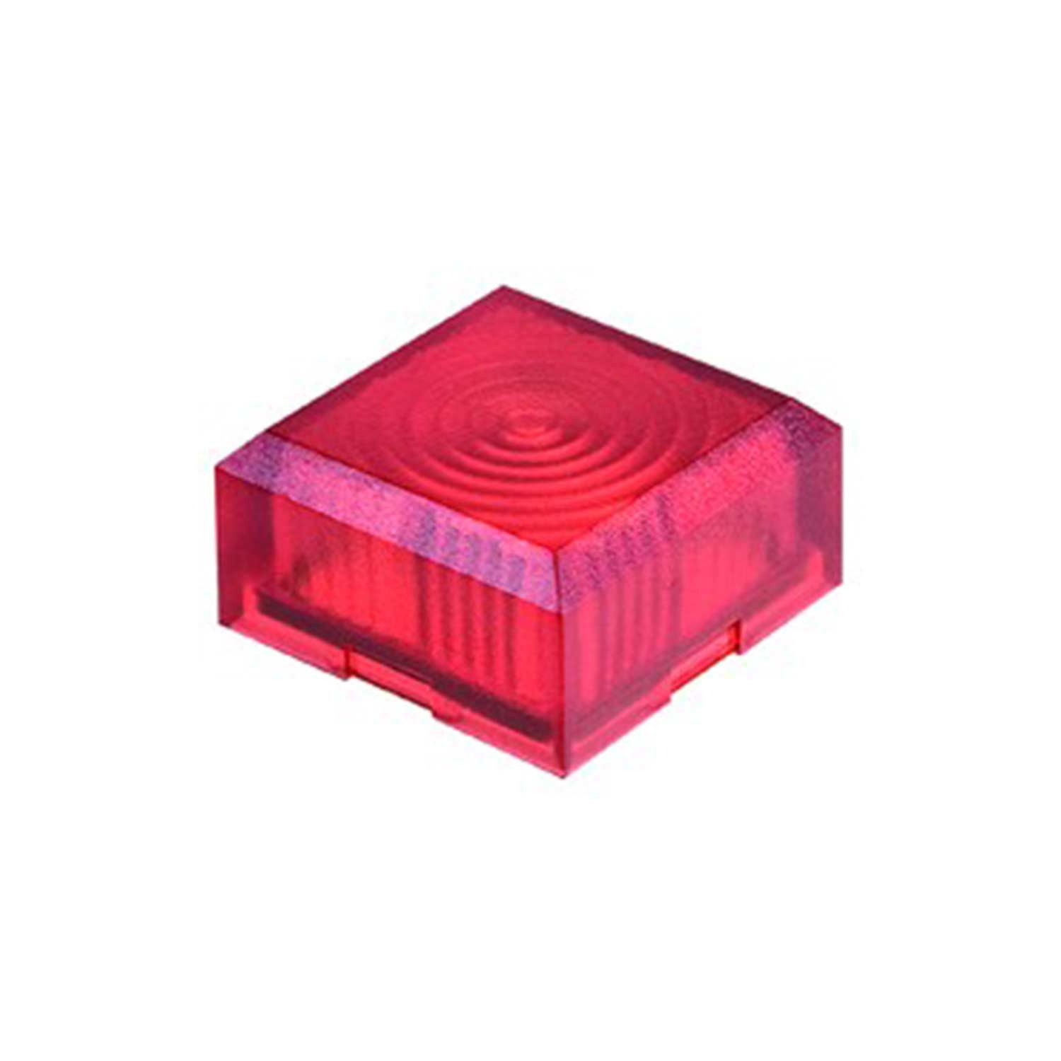 Schlegel Schalter Titel:Kalotte, hoch transparent Farbe rot rundum leuchtend Ausführung, Schalter/Taster-Besonderheiten