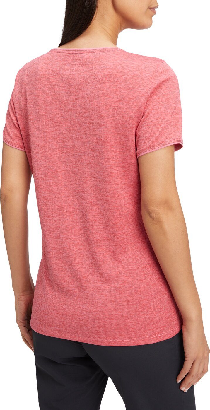 McKINLEY T-Shirt Da.-T-Shirt Hunu W 915 MELANGE/RED günstig online kaufen