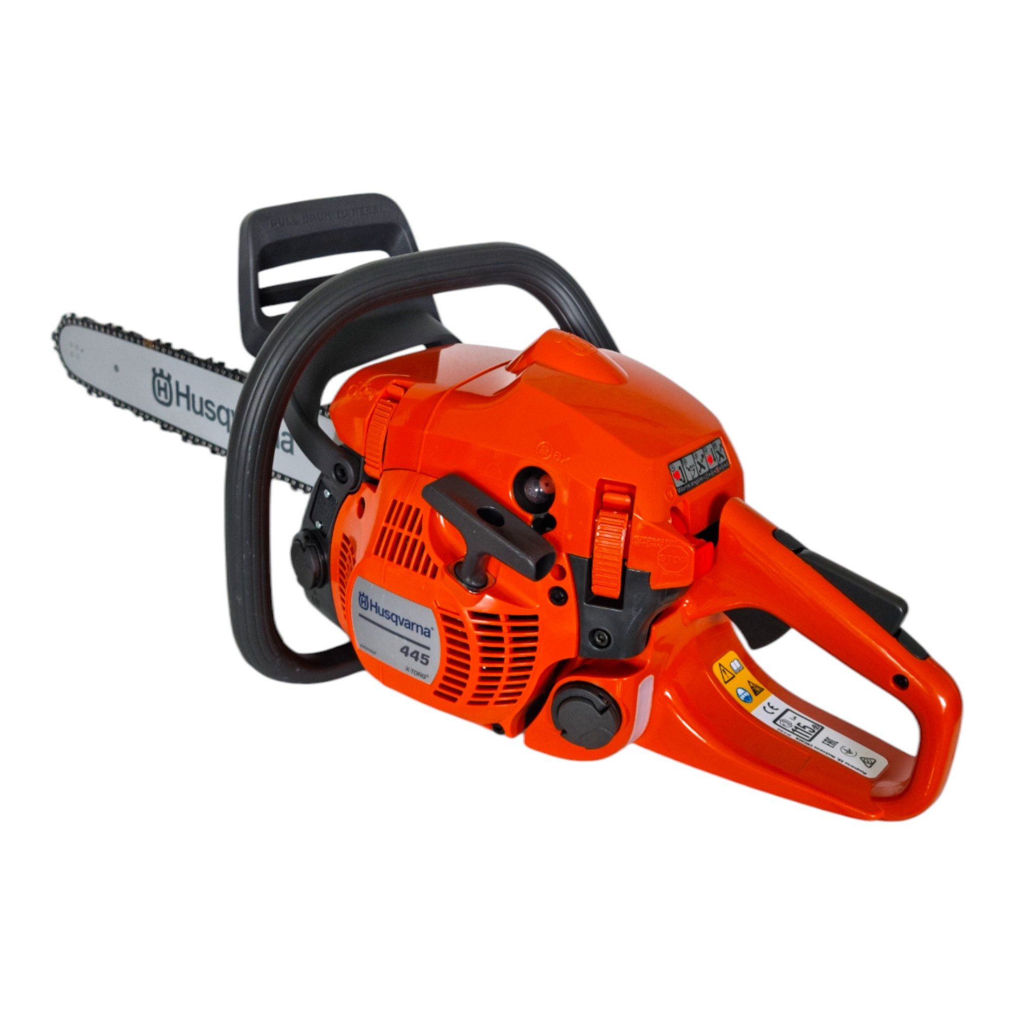 Husqvarna Benzin-Kettensäge 445 II Benzin Kettensäge 2,1 kW 45,7 cm³ 38 cm (9705587-35)
