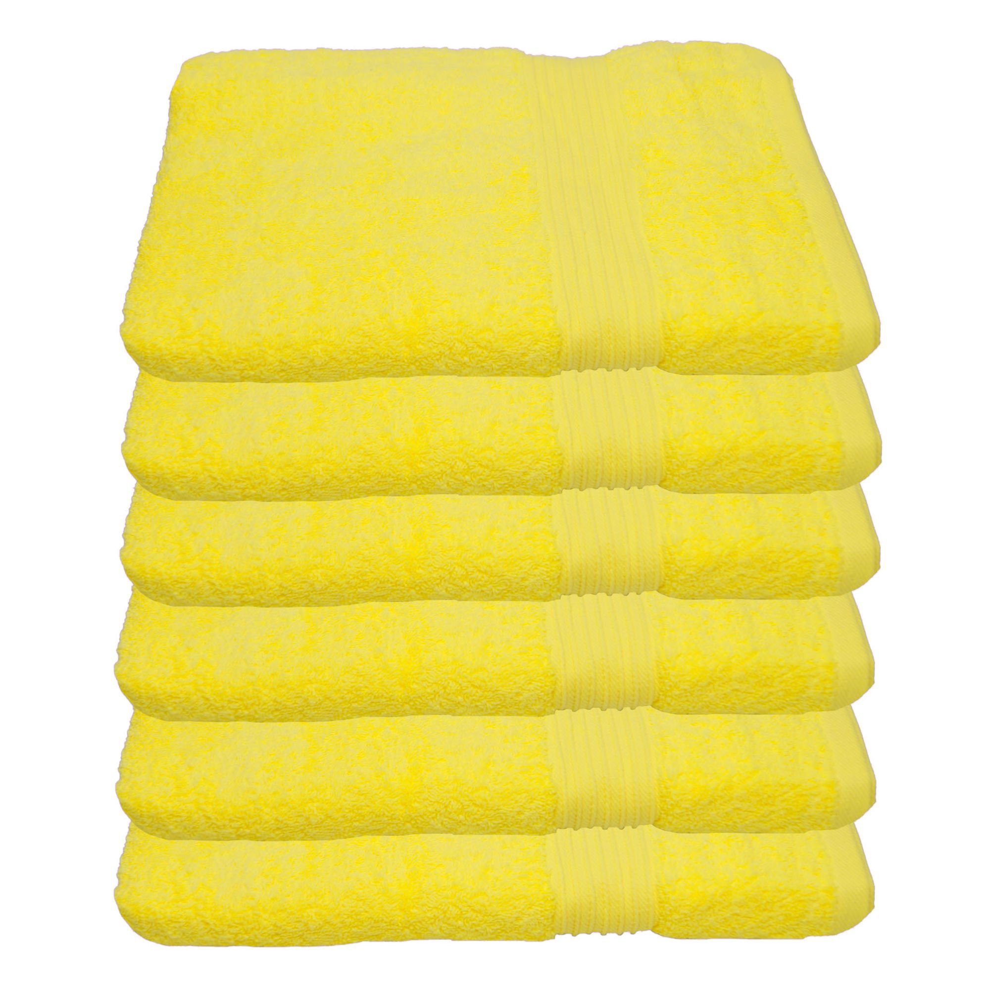 Julie Julsen Handtücher 6-Handtücher-Citrone-Handtuch 50 x 100 cm, Baumwoll günstig online kaufen