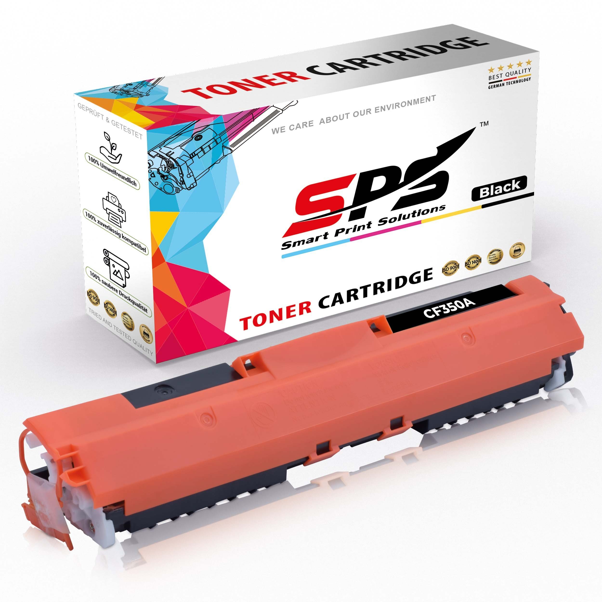 SPS Tonerkartusche Kompatibel für HP Laserjet Pro MFP M177 130A CF350, (1er Pack, 1 x Toner (Für HP CF350A Schwarz)