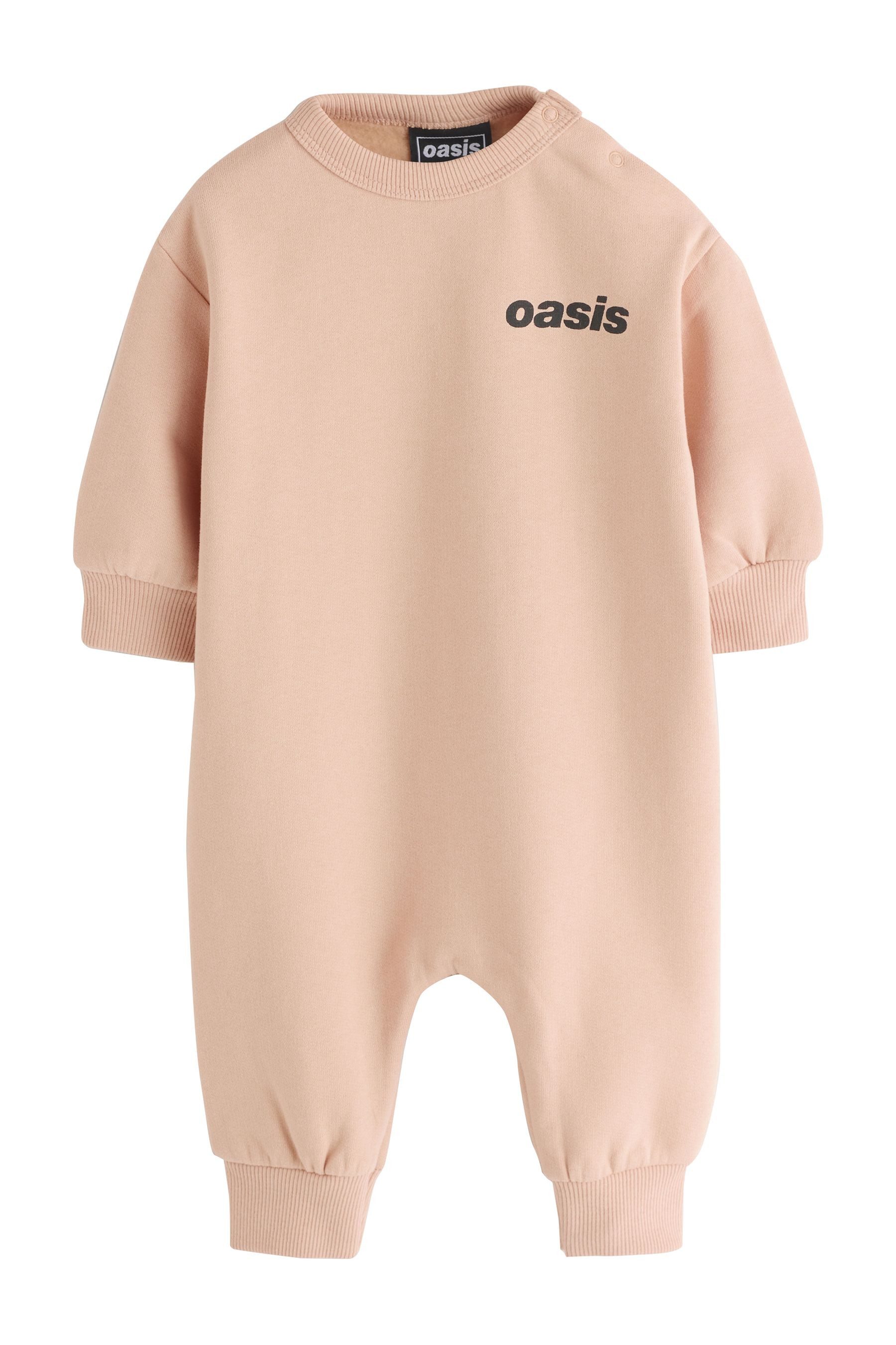 Strampler Baby Strampler aus Sweatstoff, Oasis