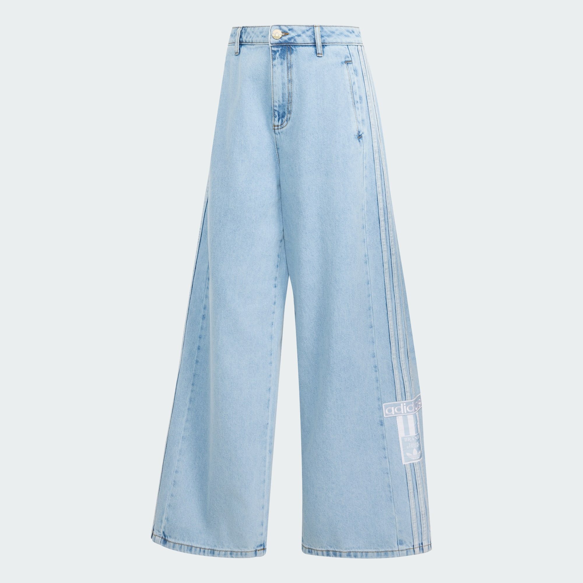 adidas Originals Loose-fit-Jeans ADIBREAK JEANS, WEITES BEIN, MITTELHOHER BUND (1-tlg)