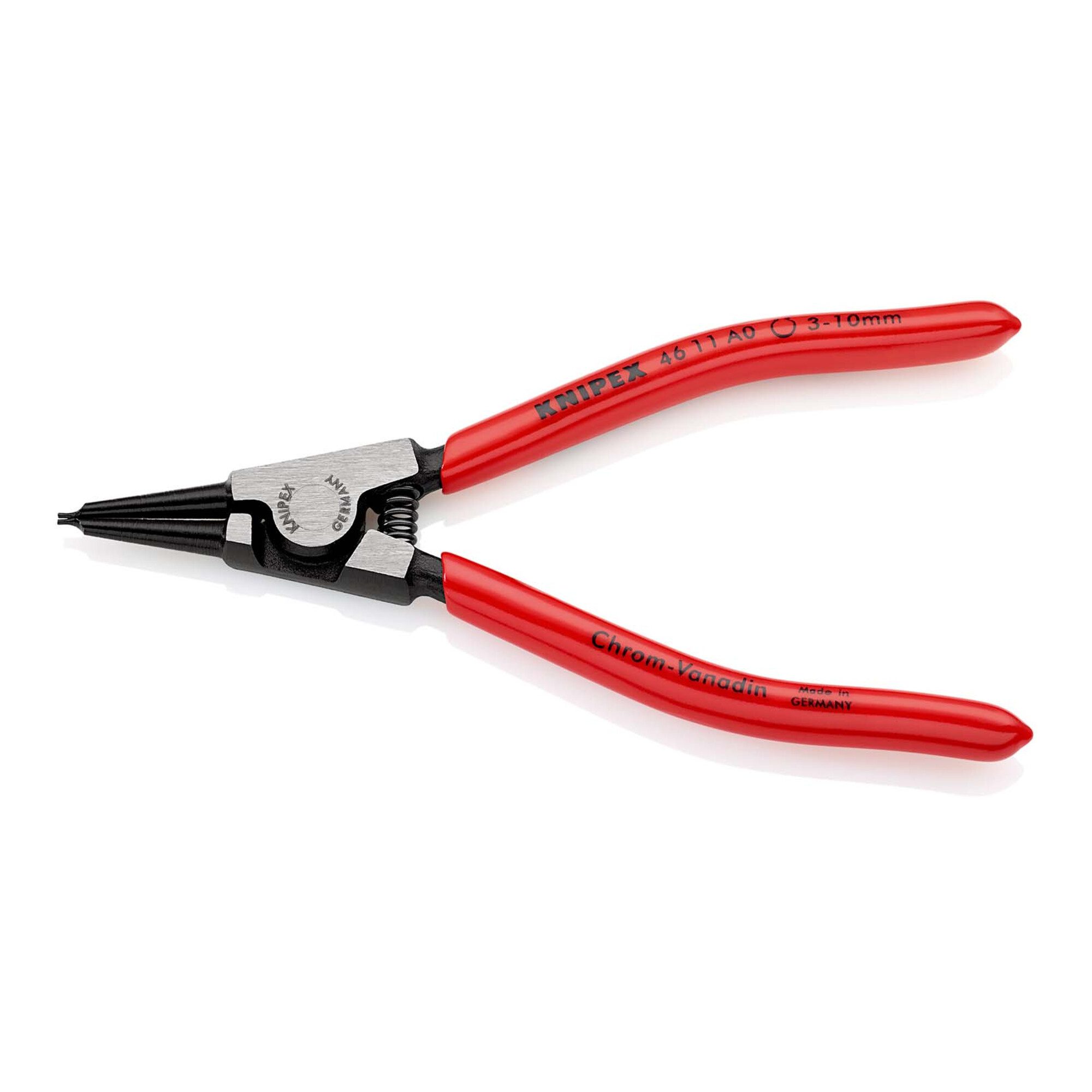 Knipex Sicherungsringzange KNIPEX 46 11 A0 Sicherungsringzange für Außenringe auf Wellen mit Kuns