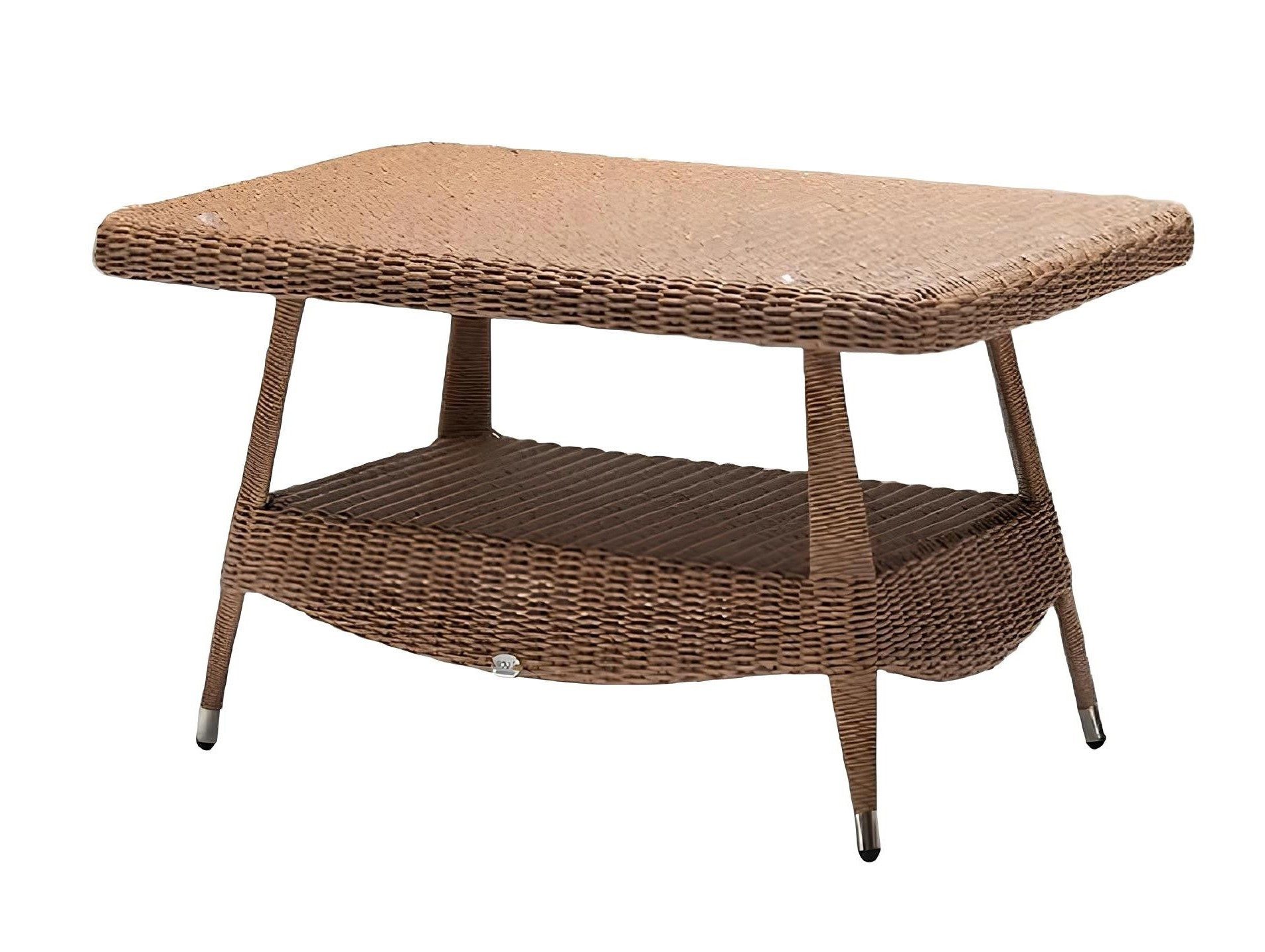 Xlmoebel Gartentisch Eleganter brauner Beistelltisch aus hochwertigem Material (Tisch), Hergestellt in Europa