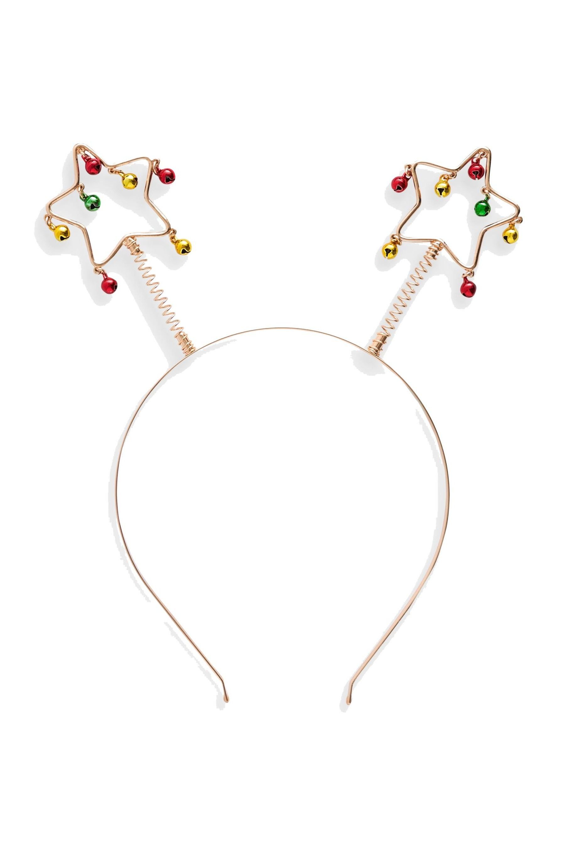 Next Haarreif Weihnachtshaarreif mit klimperndem Wackelstern