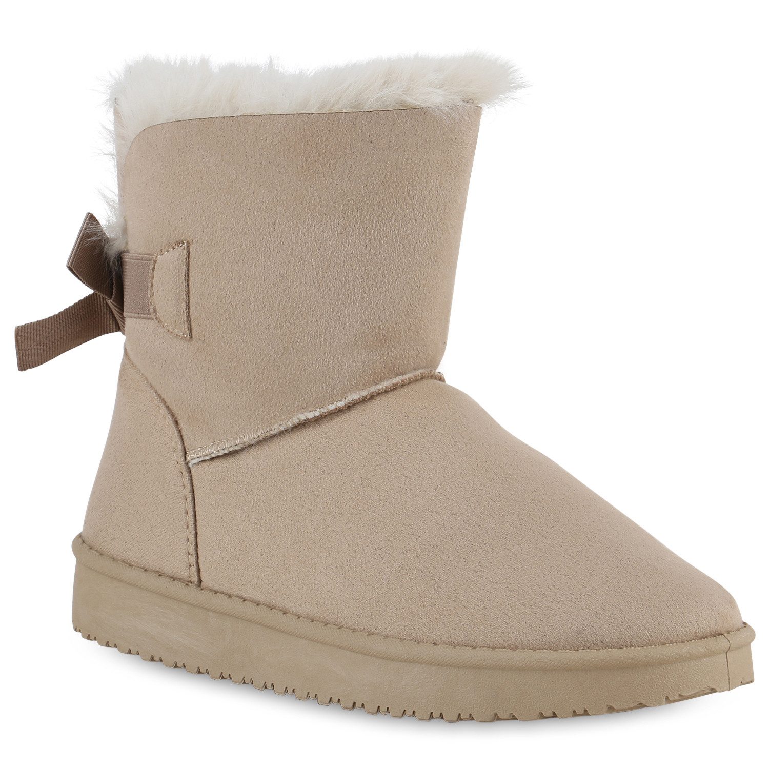 VAN HILL 902280 Damen Stiefeletten Schlupfstiefel Warm Schuhe Schlupfboots günstig online kaufen